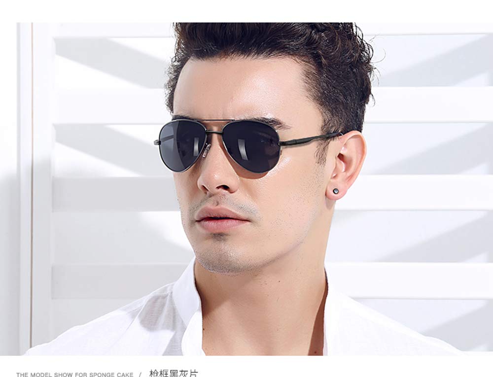 Polarized Aviator Sunglasses for Men & Women - UV400 Protection Metal Frame - Classic Retro Style for Driving, Outdoor & Fashion