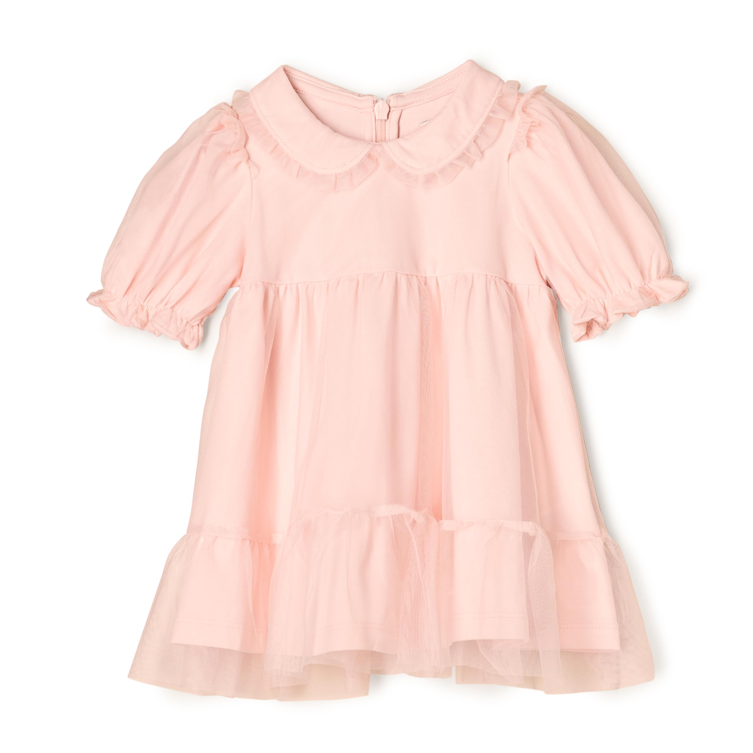Amazon Essentials x Sofia Grainge Baby Girls' Tulle Dress - Elegant Party Dress for Infants, Toddlers & Newborns - Perfect for Birthday Parties, Christenings & Special Occasions