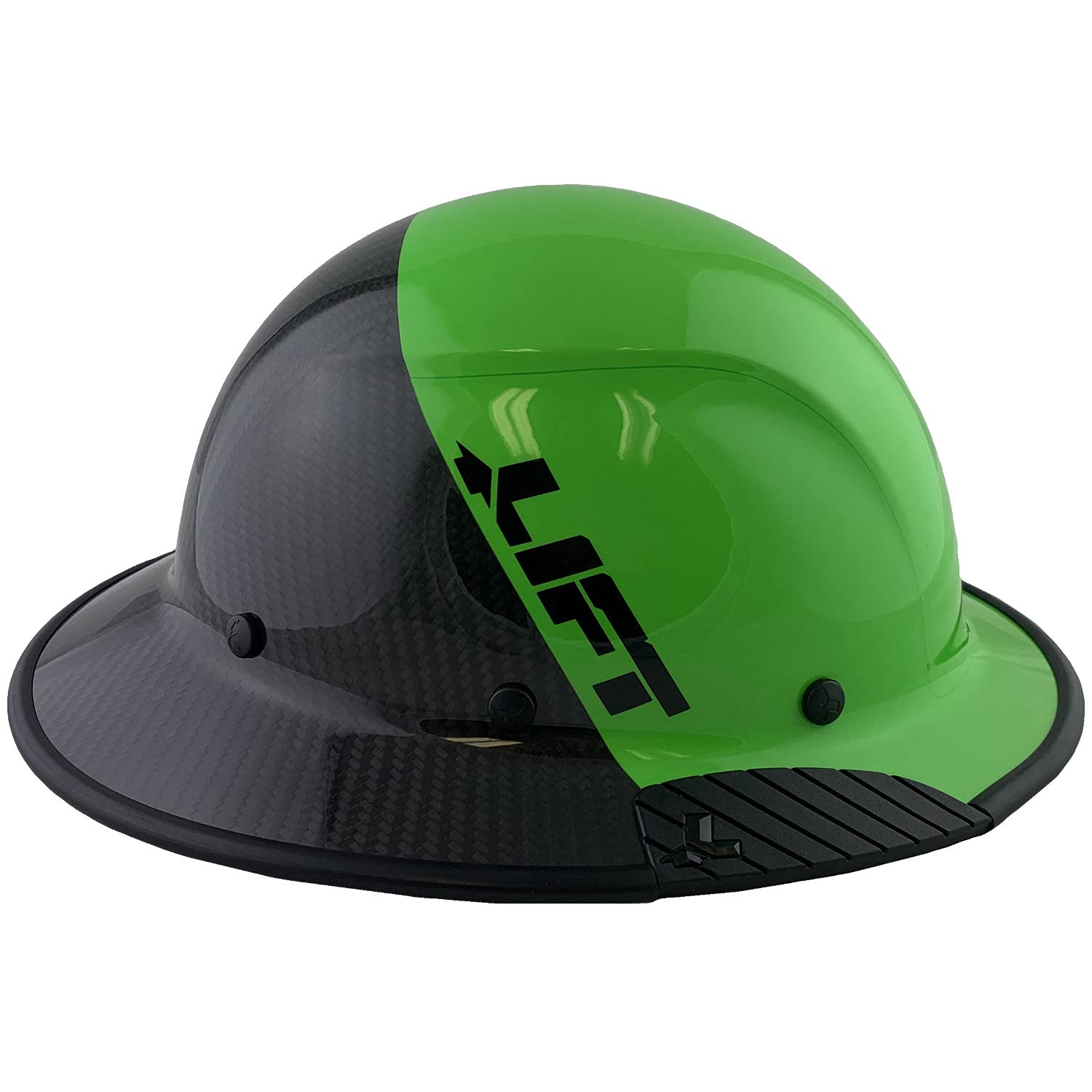 Premium Carbon Fiber Hard Hat with Full Brim & Tote Bag - OSHA Approved Safety Helmet for Construction, Industrial & Outdoor Work | Texas America Safety Company