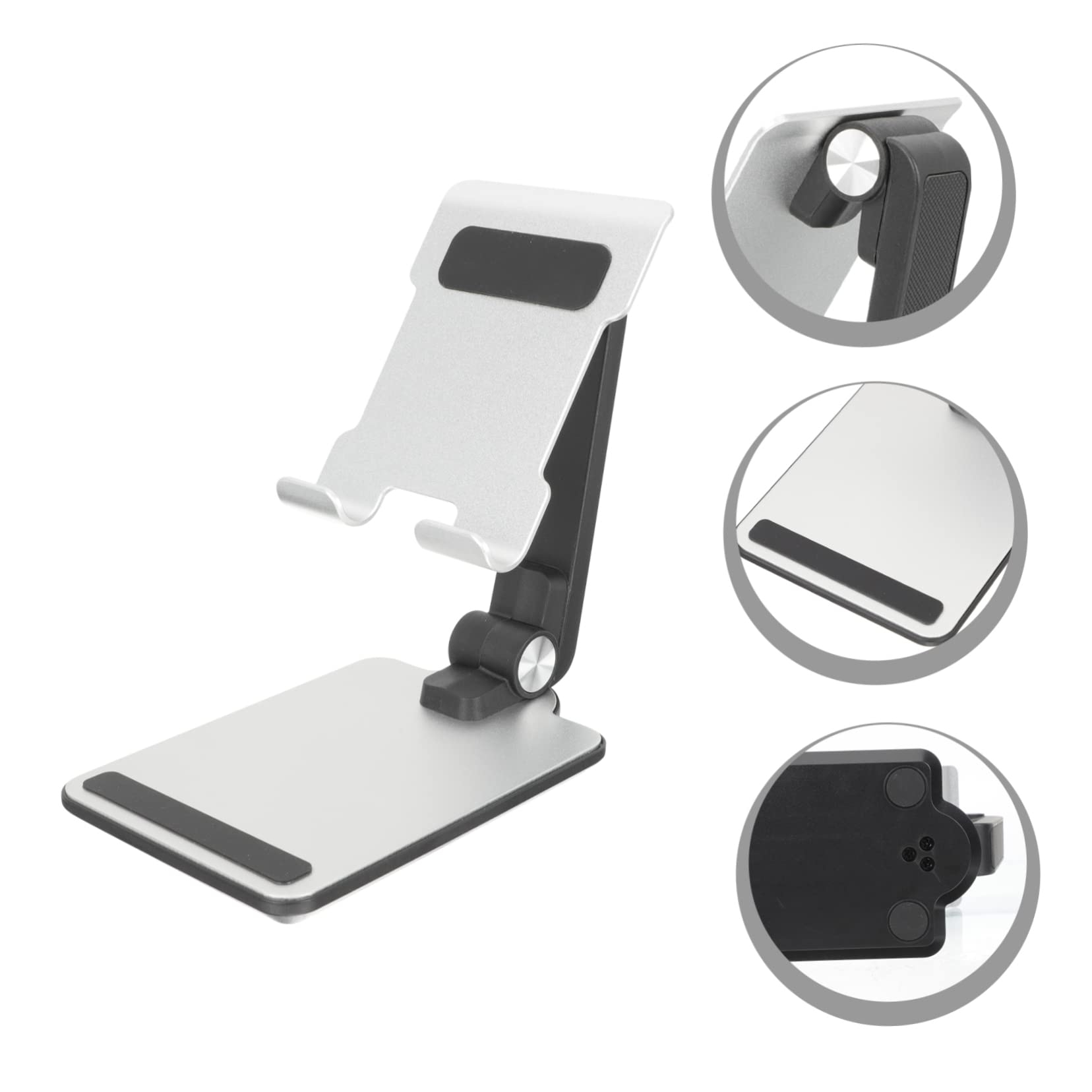 Didiseaon Tablet & Phone Stand Holder - Adjustable Desktop Organizer for Workspace, Office, Home, Bed - Compatible with iPhone, iPad, Samsung, All Smartphones & Tablets - Perfect for Video Calls, Reading, and Hands-Free Viewing