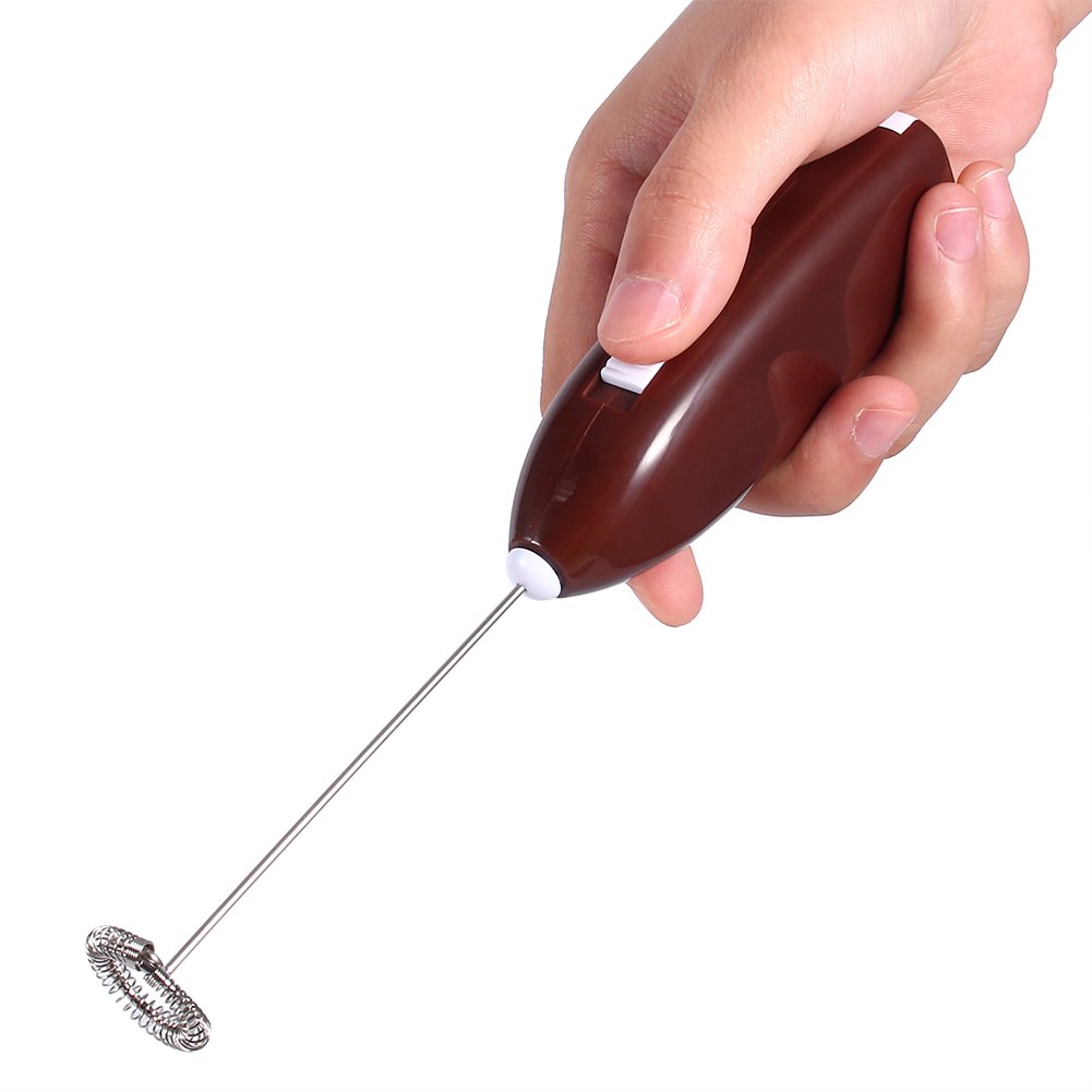 Handheld Milk Frother - Electric Foam Maker for Coffee, Cappuccino, Matcha, Hot Chocolate & Soy Milk | Perfect for Home, Office & Cafe Use