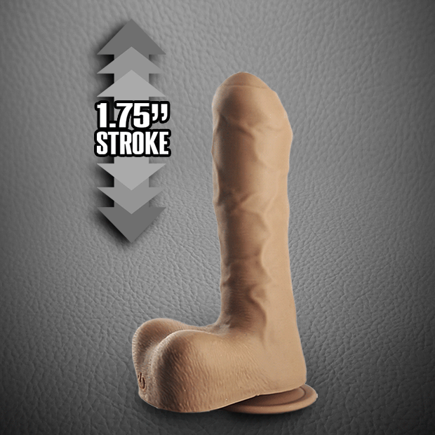 Fort Troff Thruster Uncut - Premium Uncut Dildo for Men & Women - Perfect for Solo Play & Couples Fun - Enhance Your Pleasure Experience at Home