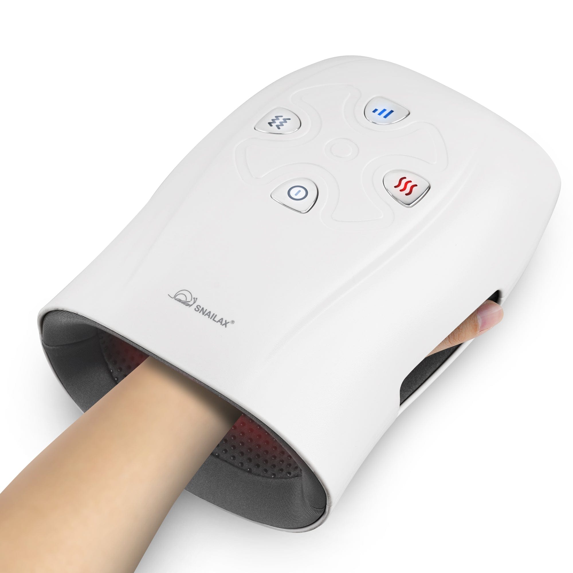Snailax Wireless Hand Massager with Heat - Relief for Arthritis, Carpal Tunnel & Finger Numbness - Perfect for Office Workers, Gamers & Seniors at Home or Work