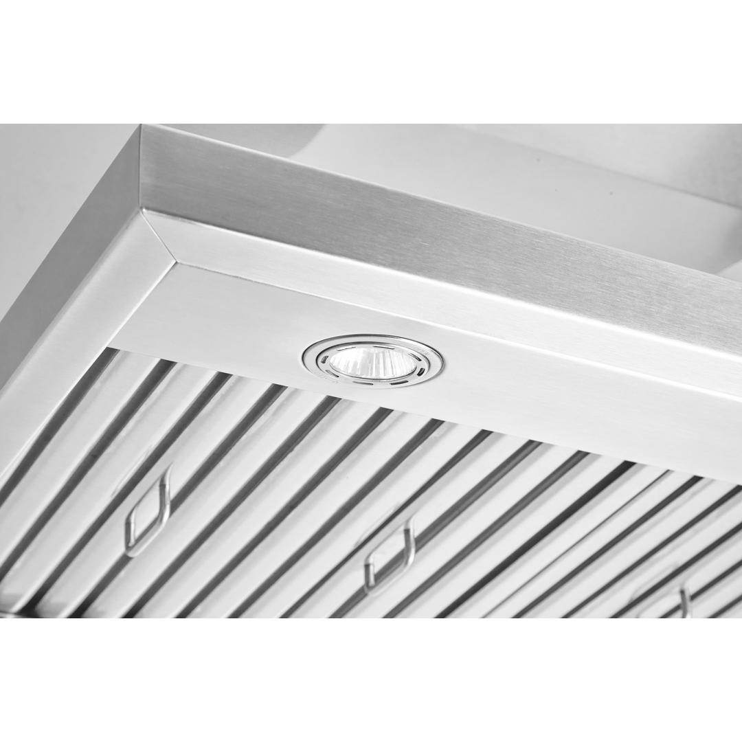 AVIVA 30 Inch Oregon Series Wall Mount Range Hood AVO 308CS3 - Stainless Steel Kitchen Vent Hood for Home Cooking & Smoke Removal