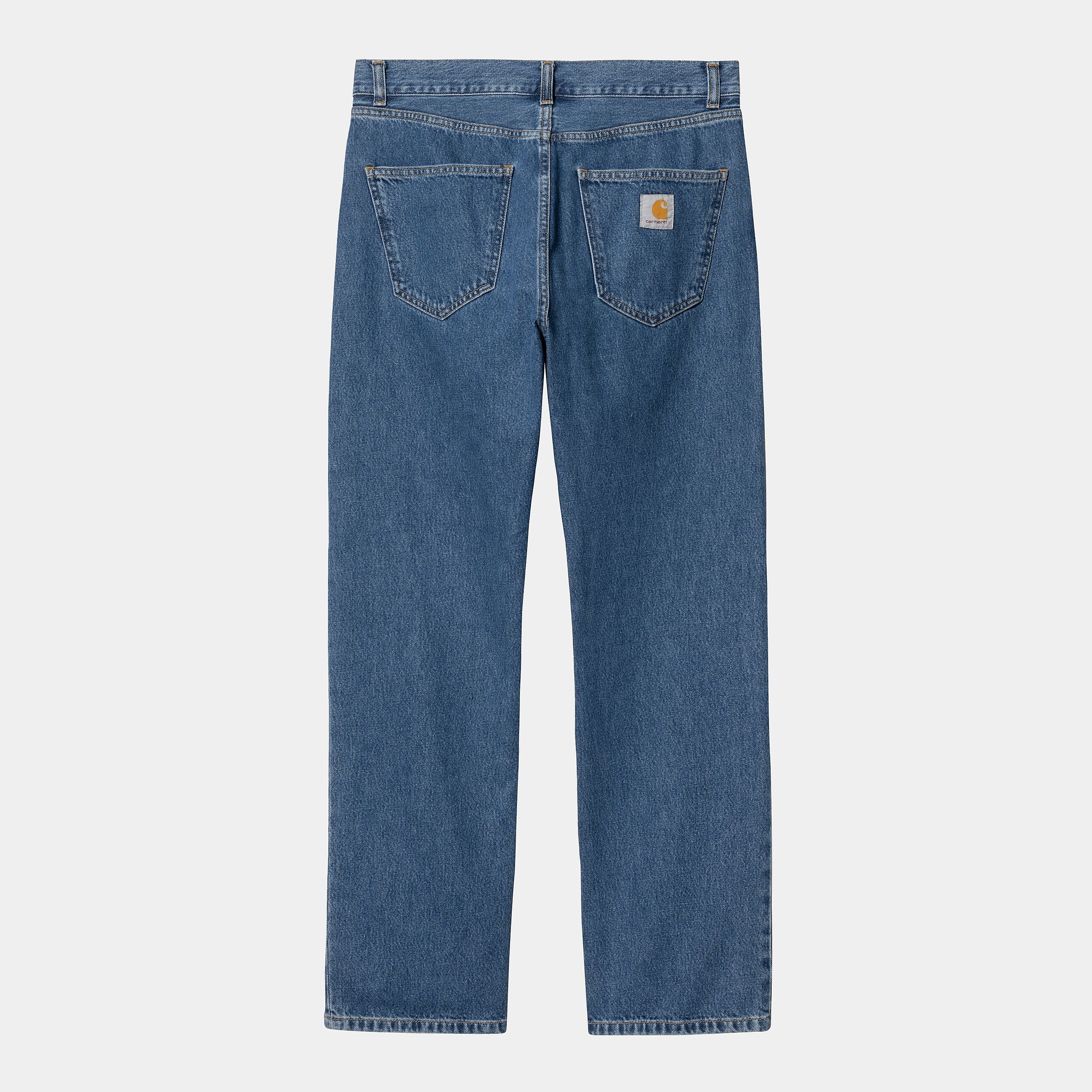 Carhartt Men's Utility Jean Loose Fit Washed Denim Work Pants - Durable & Comfortable for Construction, Farming & Outdoor Work
