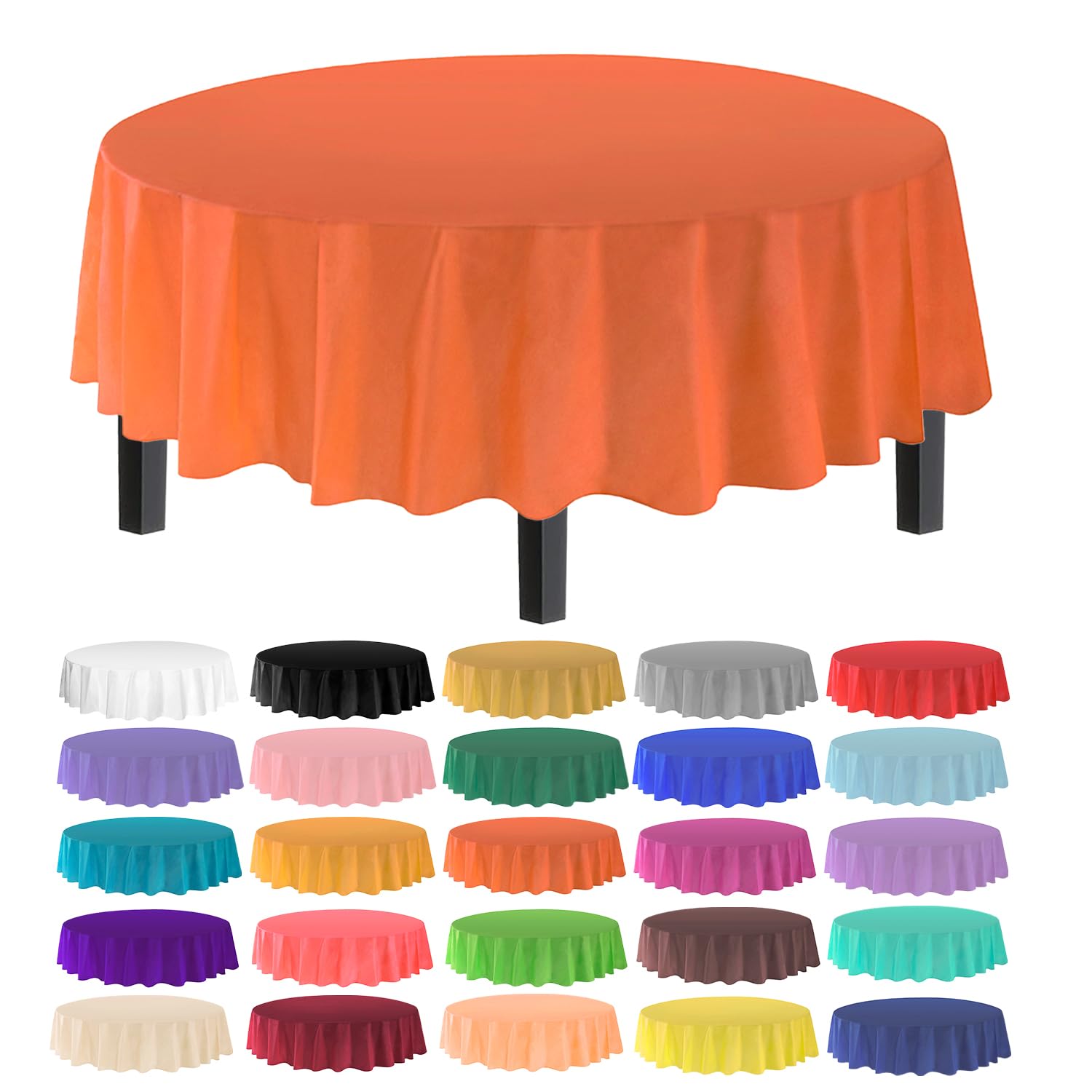 Waterproof Disposable Tablecloth 6PK - 84