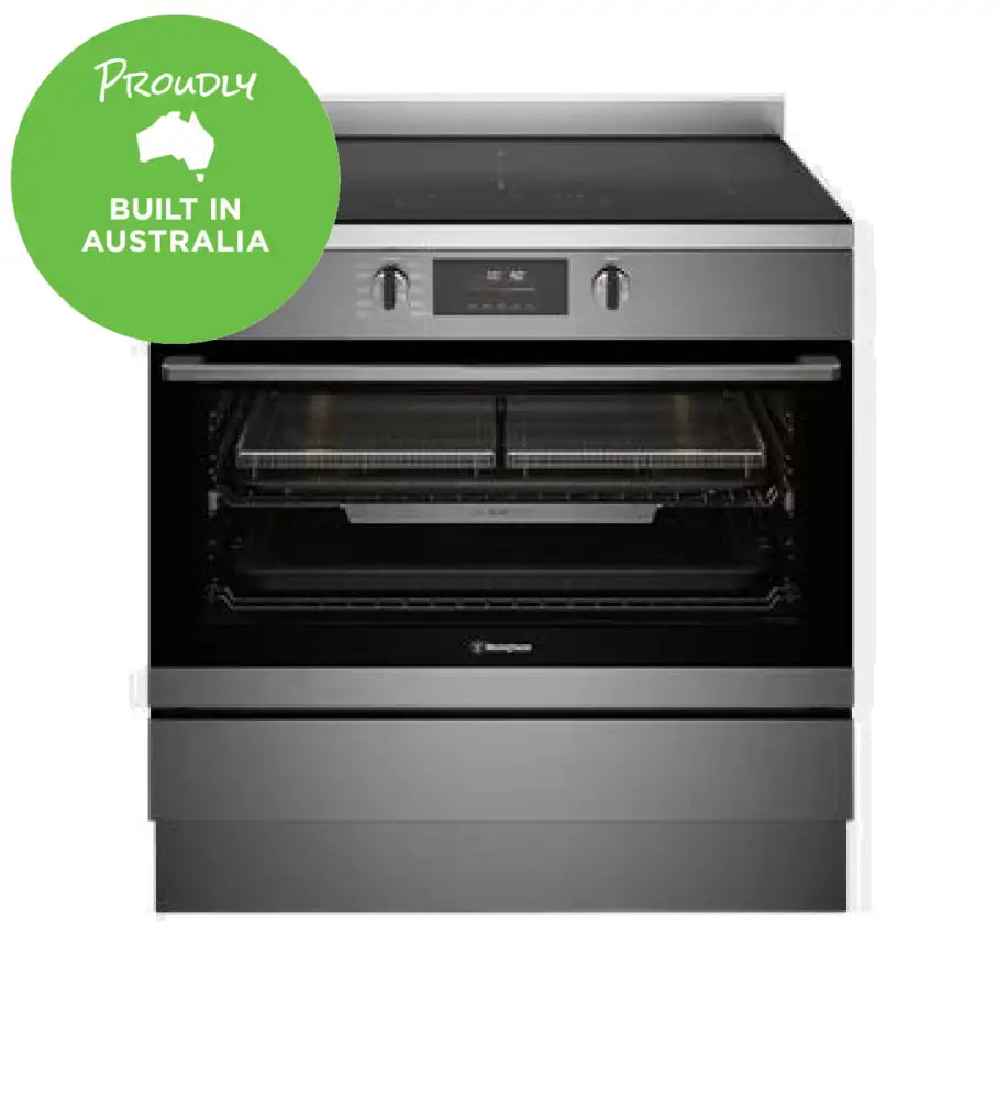 Westinghouse WFEP9757DD 90cm Induction Pyrolytic Freestanding Oven with Air Fryer - Dark Stainless Steel | Perfect for Baking, Roasting & Air Frying | Ideal for Home Kitchens & Professional Chefs