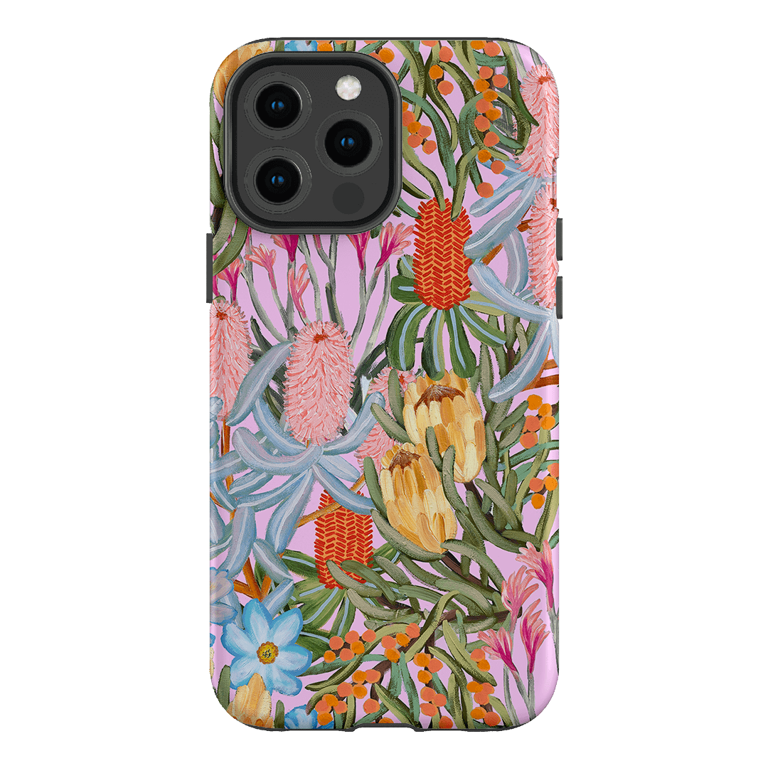 Floral Sorbet Phone Case for iPhone 15/14/13/12/11 Pro Max - Cute Flower Design Slim Protective Cover - Perfect for Women Girls Daily Use, Work, School & Travel
