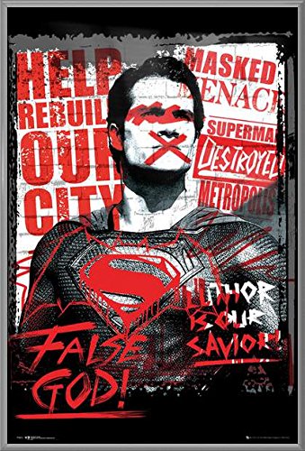 Batman vs Superman Dawn of Justice Framed Movie Poster - 24