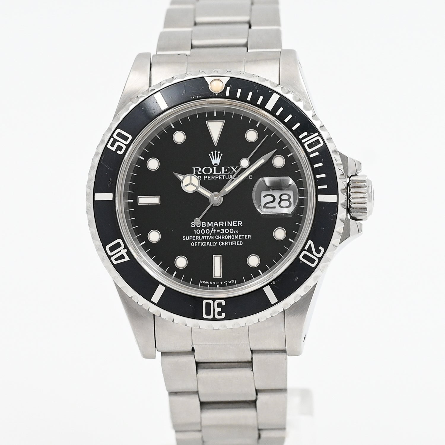 Vintage Rolex Submariner Date 40mm Men's Watch 1987 - Luxury Diver Timepiece for Collectors & Professionals | Perfect for Diving, Business & Special Occasions