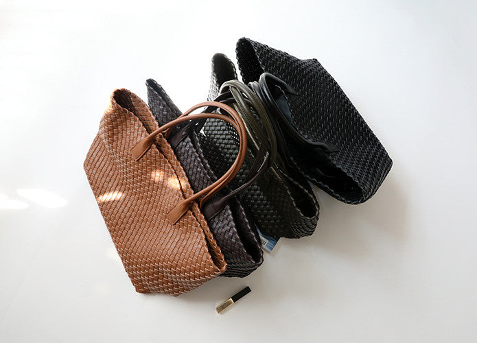 Stylish Large Capacity Handwoven Cotton Tote Bag for Women - Perfect for Shopping, Beach, Travel & Everyday Use