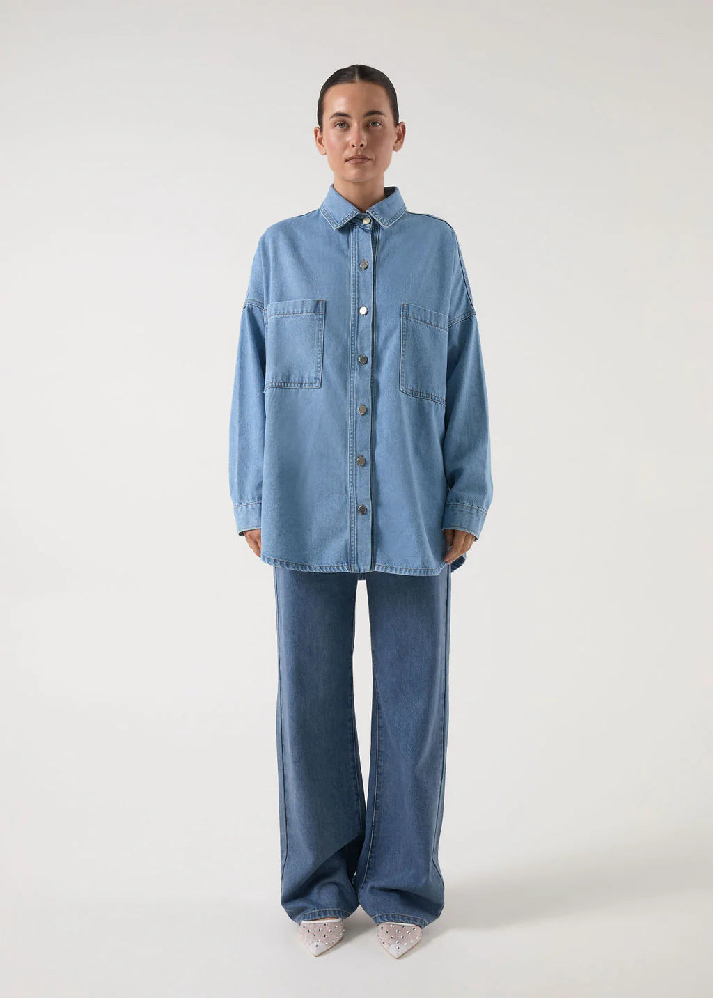Stylish Blake Denim Jeans - Mid Rise Comfort Fit for Women | Perfect for Casual Wear & Everyday Outfits