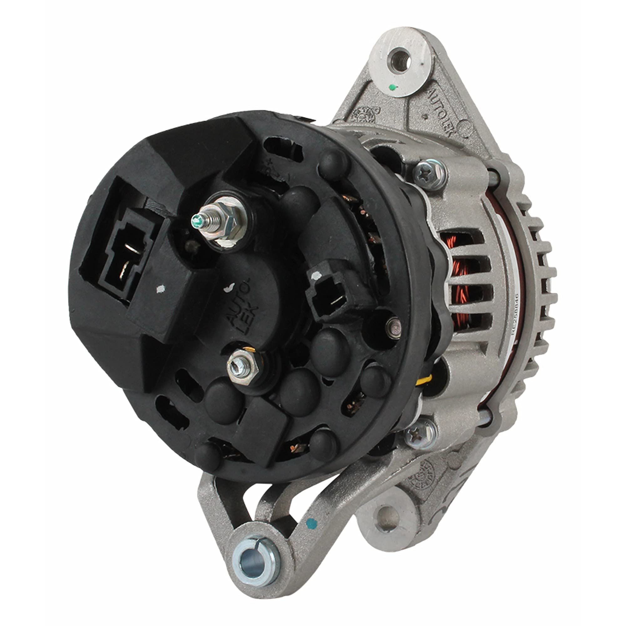 Total Power Parts 400-24144 Alternator Replacement for John Deere Tractors 5045D, 5045E, 5055D, 5055E | Compatible with OEM 0-124-110-008, RE234714, 12810 | 12V 43A IR Regulator IF Fan | Perfect for Farm Equipment & Agricultural Machinery Maintenance