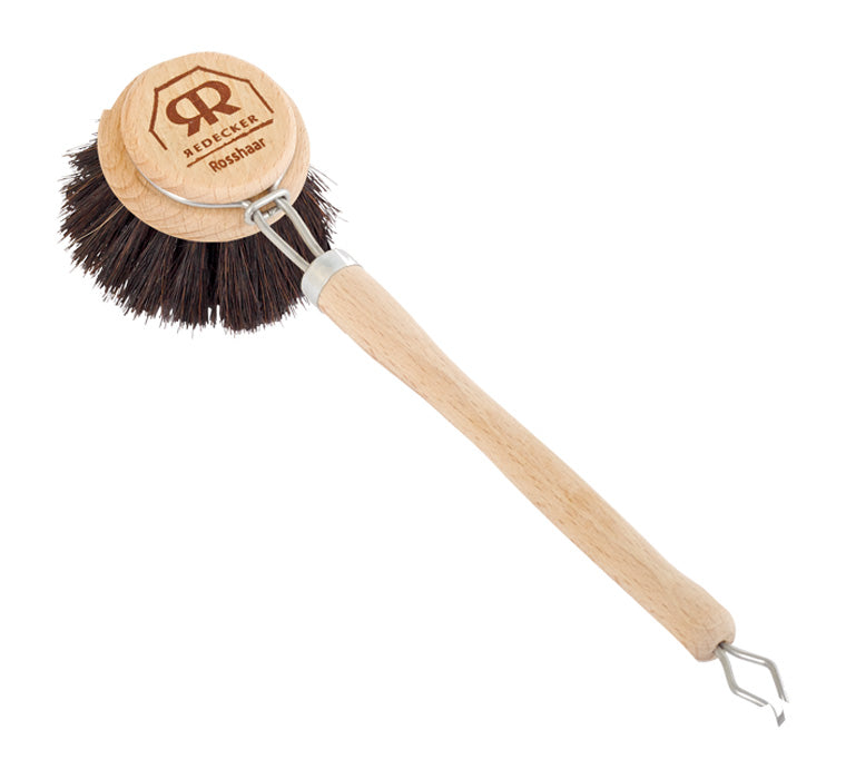Premium 5cm Horsehair Dish Brush – Natural & Eco-Friendly Kitchen Cleaning Tool for Pots, Pans, and Dishes – Perfect for Home, Restaurant, and Camping Use