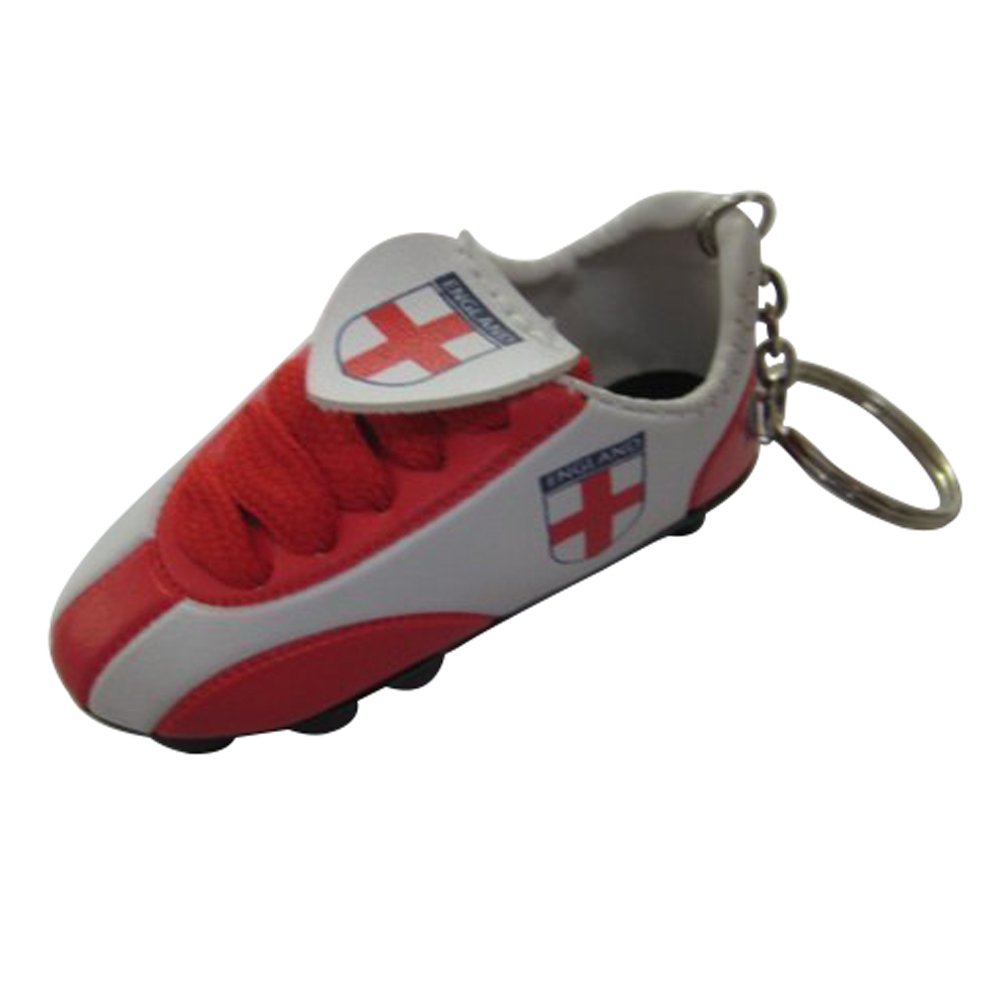 Football Soccer Futbol Mini Shoe Keychains KeyRings - Europe - Perfect for Fans, Gifts, and Collectibles