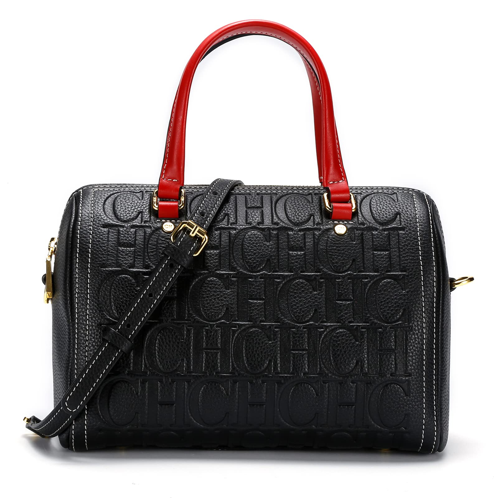 MWTS CHCH Women's Colorful Spliced Crossbody Bag with Chain Letter Pattern - Stylish Shoulder Purse for Casual Outings, Travel & Daily Use
