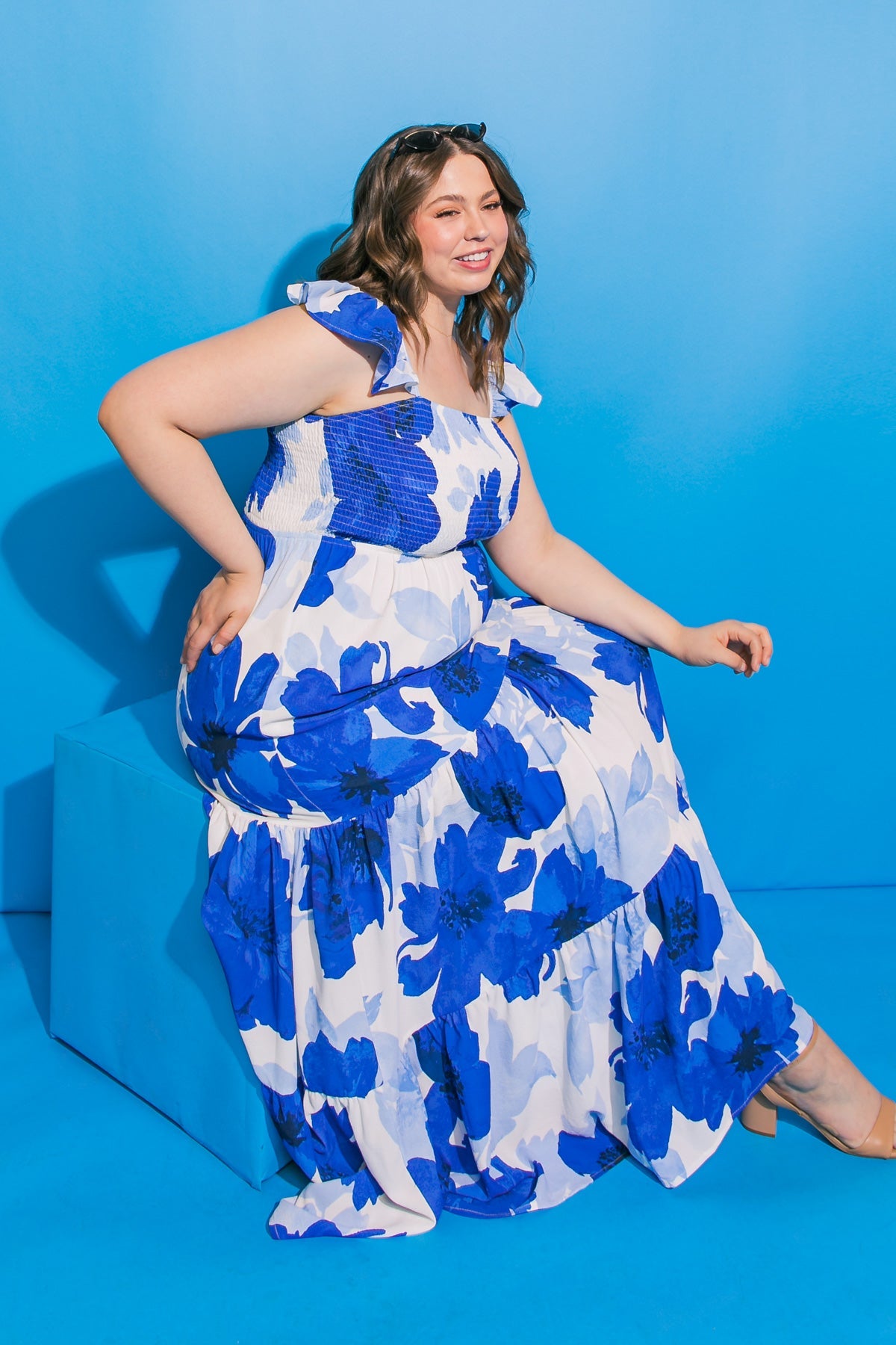 Floral Maxi Dress for Women - Comfortable & Stylish Summer Boho Dress for Beach, Vacation, and Outdoor Events