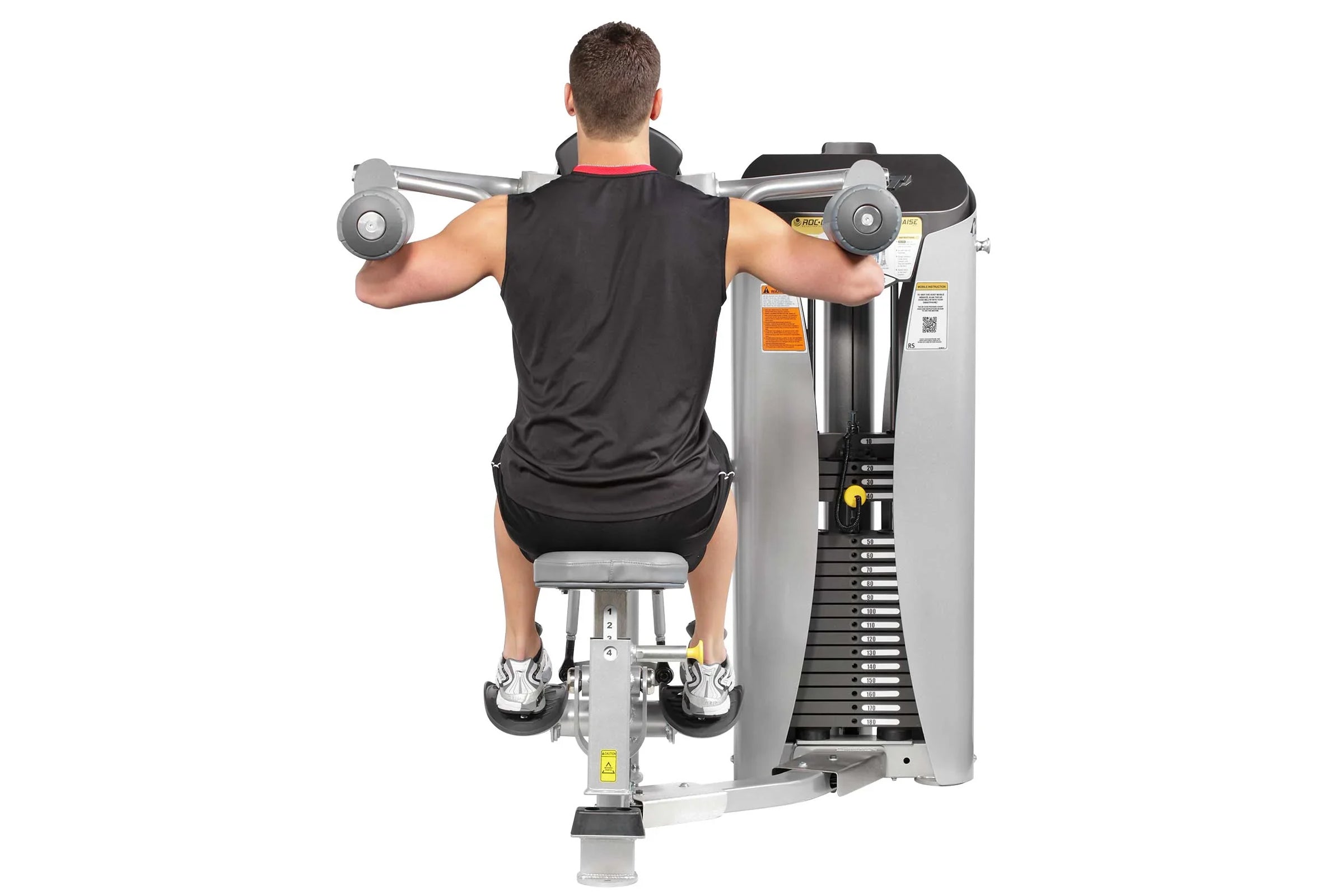 Hoist ROC IT Lateral Raise Machine (RS 1502) - Professional Gym Equipment for Shoulder Workouts - Perfect for Home & Commercial Gyms