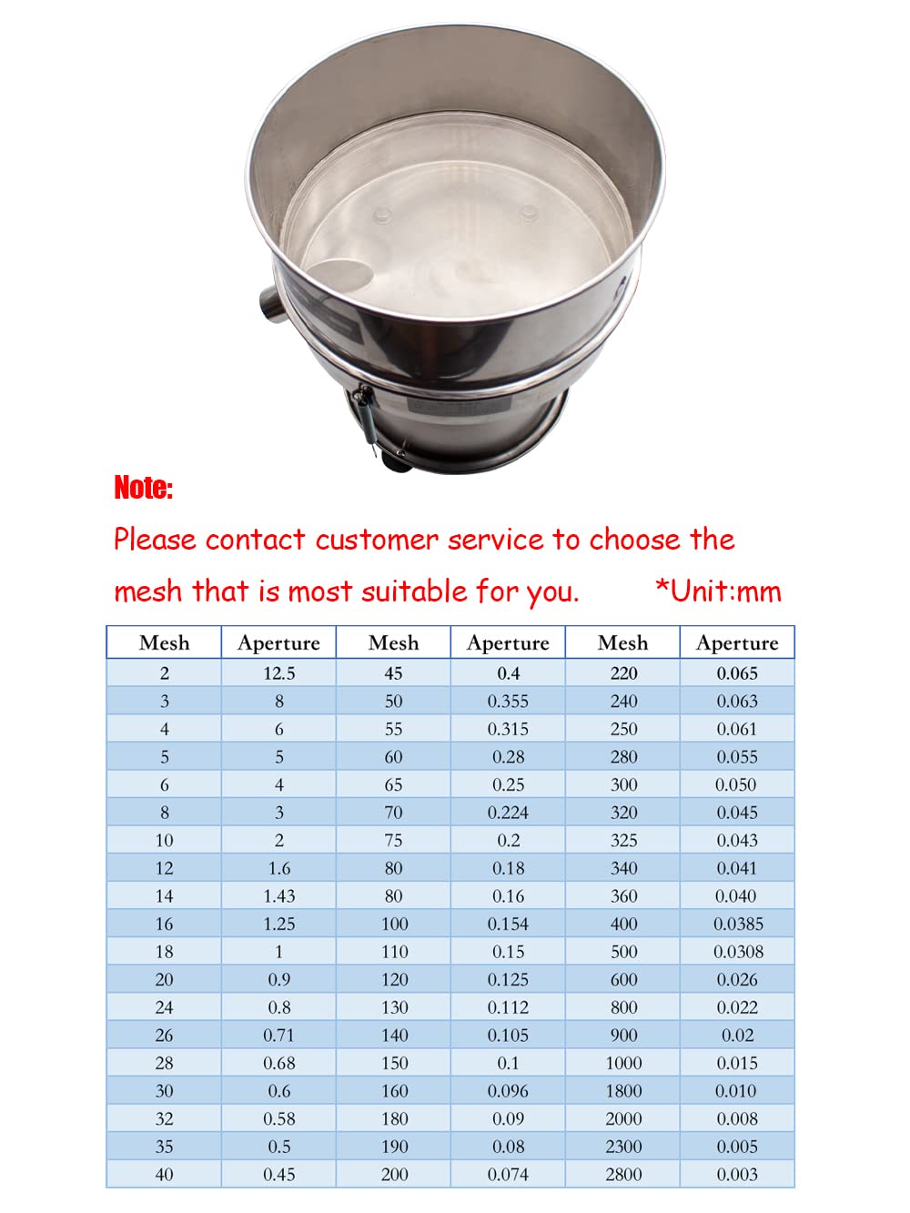 Stainless Steel Electric Vibrating Screen Machine - 170 Mesh Fine Powder Sifter for Food, Chemical & Pharmaceutical Industry | Compact Powder Sieving Equipment for Labs & Commercial Use