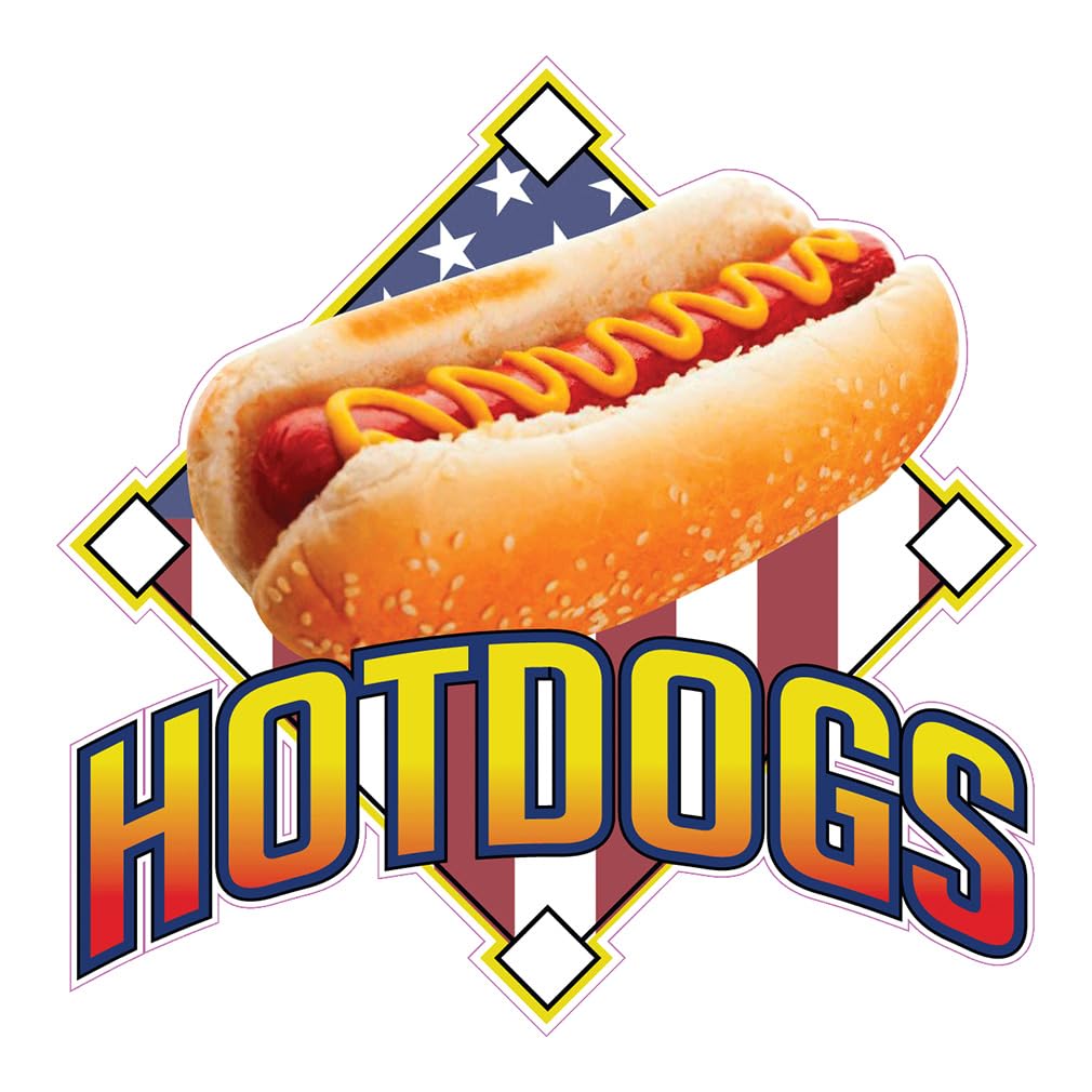 Custom Food Truck Decals for Hot Dogs & Beverage Stands - 36