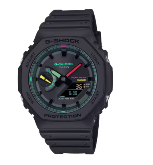 Casio G-Shock GAB2100MF-1A Analog-Digital Black Dial Men's Watch - Rugged Sports, Outdoor Adventure & Everyday Wear