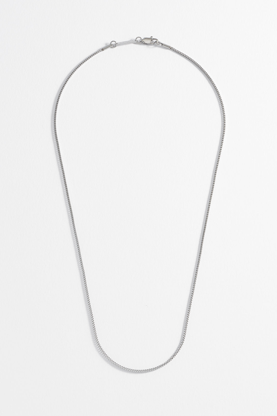 Men's Thin Box Chain Necklace - 14K Gold Plated Stainless Steel Durable Jewelry for Everyday Wear & Gifts | Perfect for Casual Outfits, Date Nights & Special Occasions