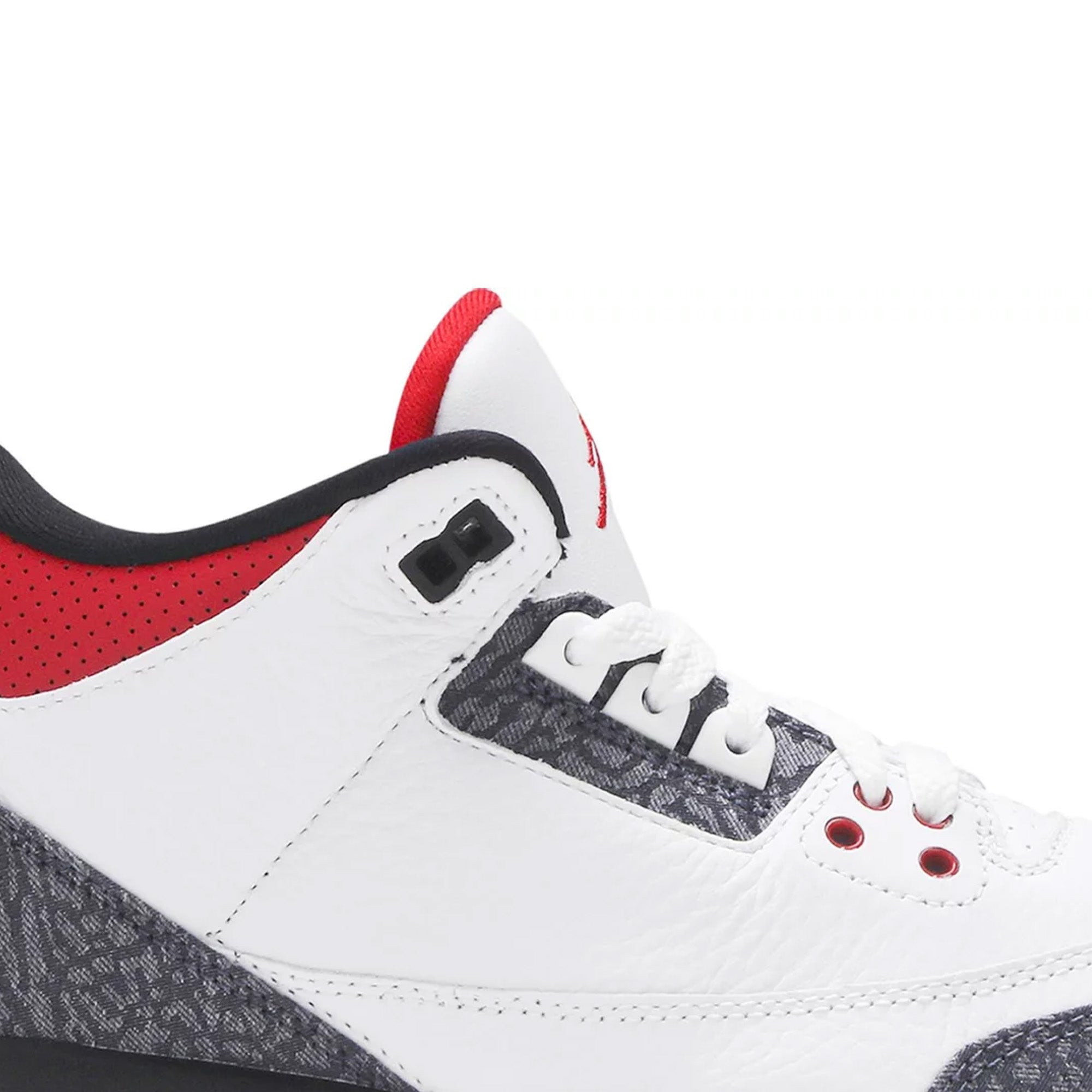 Air Jordan 3 Retro 'SE Fire Red Denim' GS Sneakers (2020) - Classic Basketball Shoes for Women & Girls, Streetwear Fashion & Casual Wear