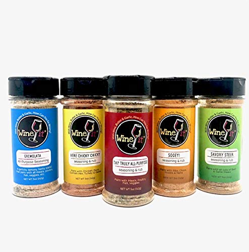 Wine It SAVORY STEER Seasoning & Rub - Premium Meat Spice Blend for Beef, Game, Tuna, Salmon & Chicken | Perfect for Grilling, BBQ, Roasting & Home Cooking