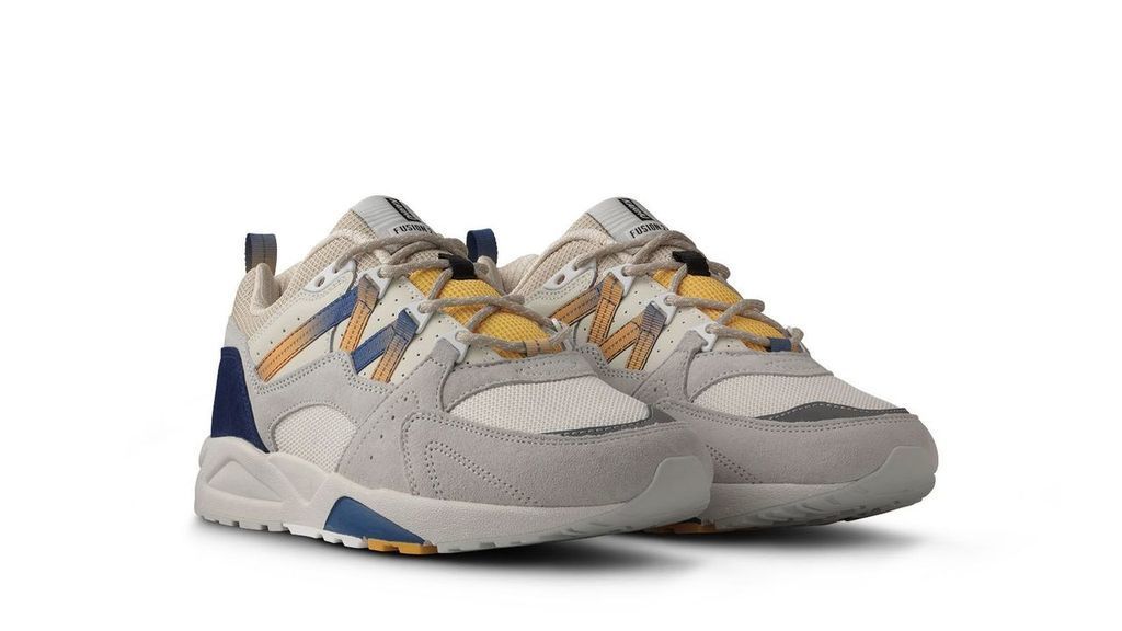 FUSION 2.0 Running Shoes - Lightweight & Breathable Foggy Dew/True Navy Athletic Sneakers for Men & Women | Perfect for Jogging, Gym Workouts & Daily Wear