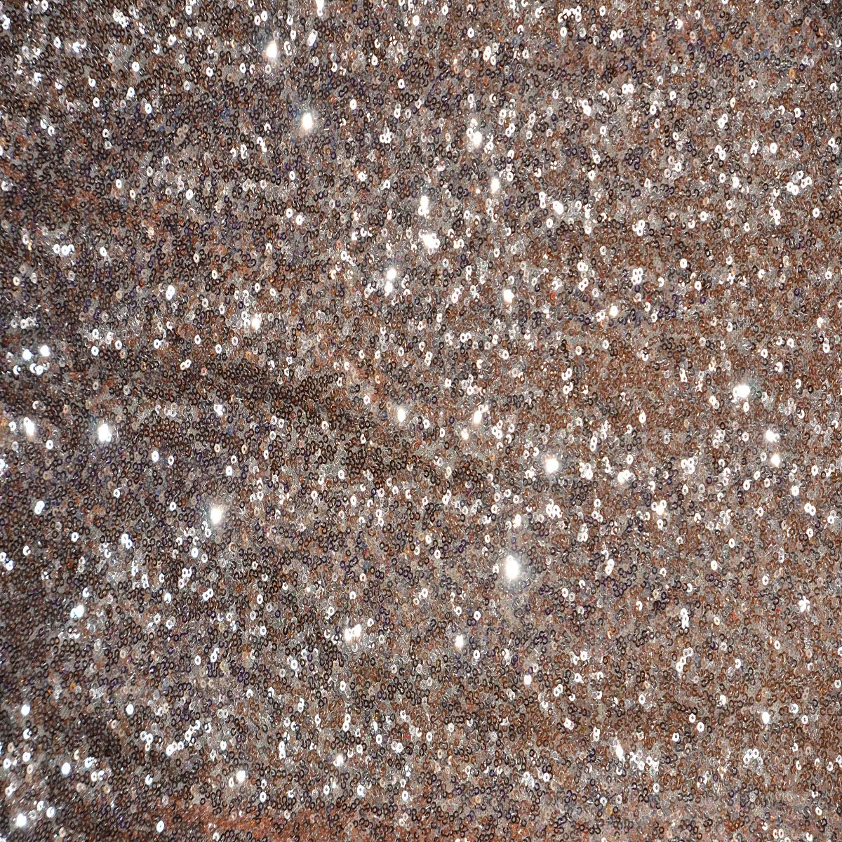 Sparkly Glitz Sequins Beaded Fabric by The Yard - 25 Yards Blush Pink for DIY Crafts, Wedding Decor, Costume Making, Home Decoration & Fashion Design | Premium Shimmery Material for Dresses, Pillows, Bags & Event Backdrops
