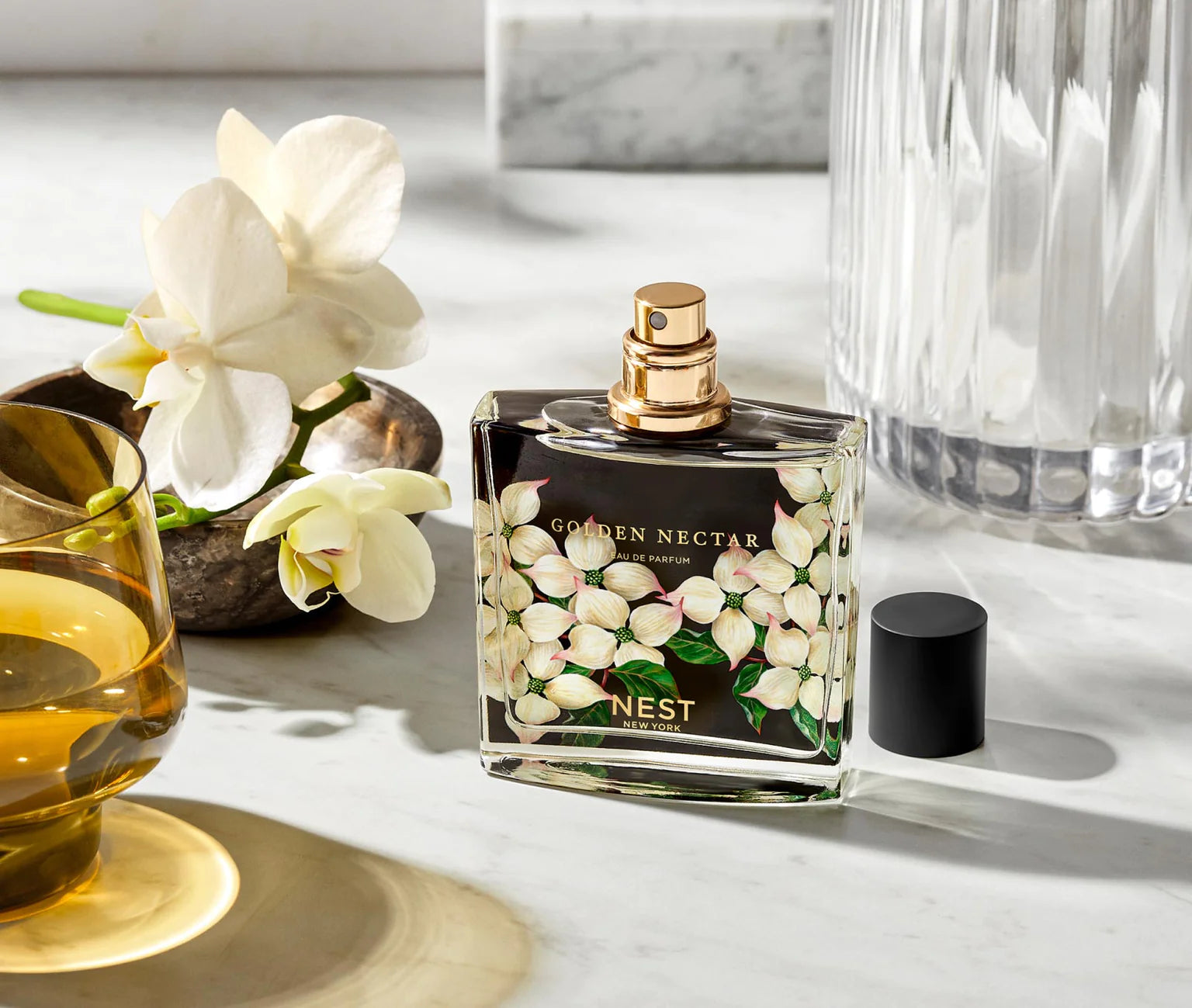 Golden Nectar Eau de Parfum for Women - Floral Fruity Perfume Oil, Long Lasting Luxury Fragrance for Date Night, Office & Special Occasions