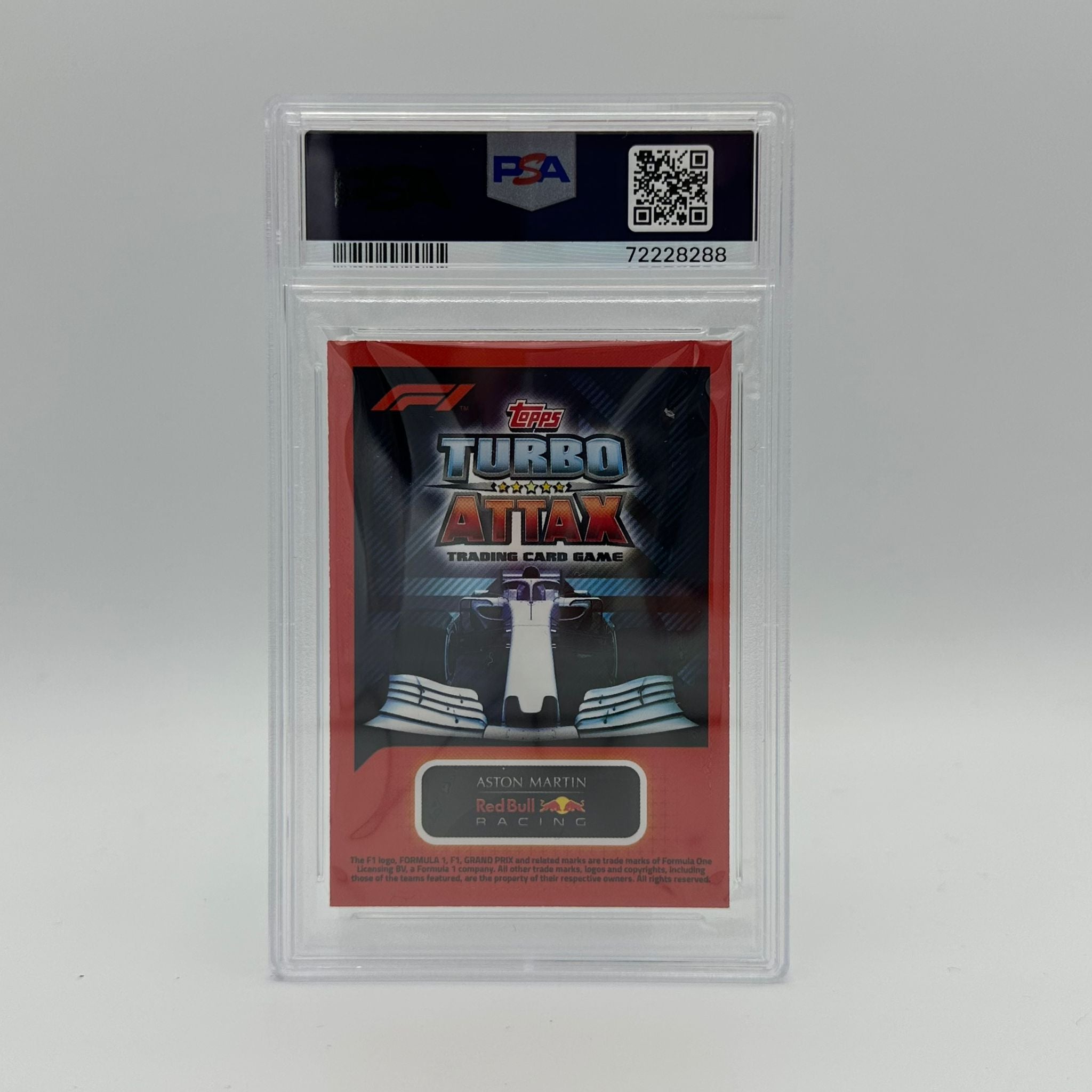 PSA 9 Graded Max Verstappen #LE2G Limited Edition Gold Trading Card - Perfect for F1 Collectors, Sports Memorabilia Enthusiasts & Investment Portfolio