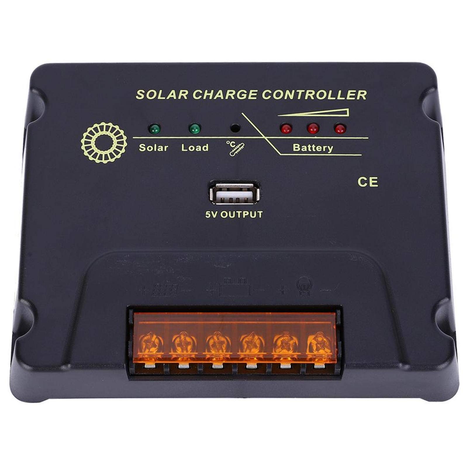 MPPT Solar Charge Controller - High Efficiency Single Chip Control for Home & Factory Use | Reliable & Strong Adaptability | Perfect for Off-Grid Power Systems & Solar Panel Kits