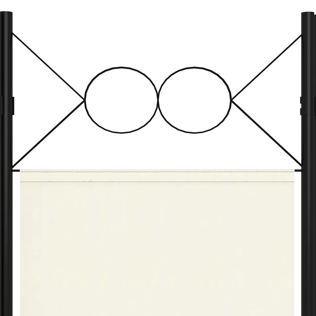 3-Panel Folding Room Divider Screen - 47.2
