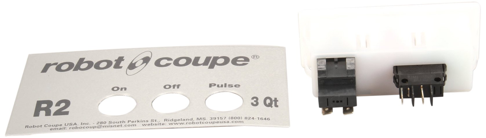 Robot Coupe 39106 Switch Assembly Replacement Part - Compatible with R2/R3/R4 Series Food Processors | Perfect for Restaurant & Commercial Kitchen Repairs