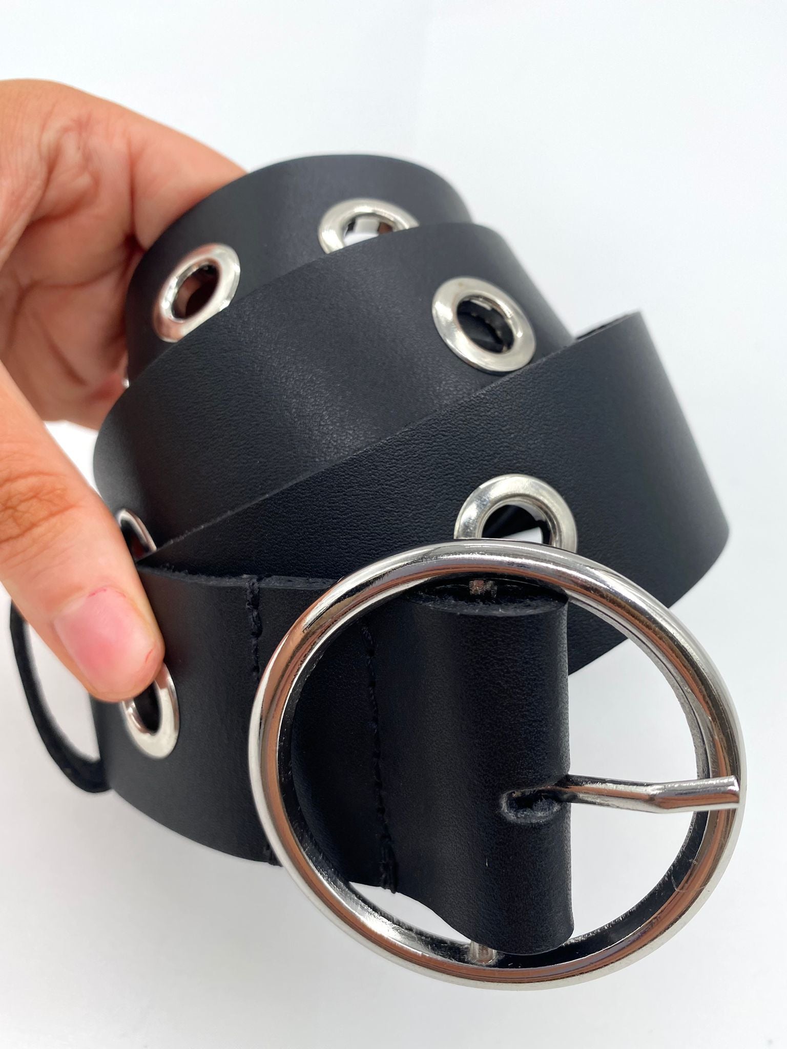 Premium Billie Genuine Leather Belt for Men & Women - Classic Black Strap - Perfect for Casual, Office & Formal Wear - Durable & Stylish Accessory