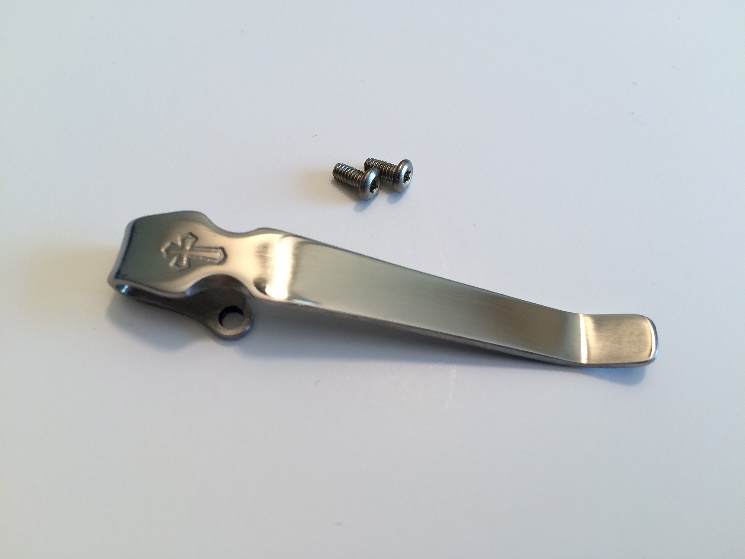 Premium Titanium Deep Carry Pocket Clip for Emerson Folding Knives | Secure & Durable EDC Accessory for Outdoor, Camping & Tactical Use
