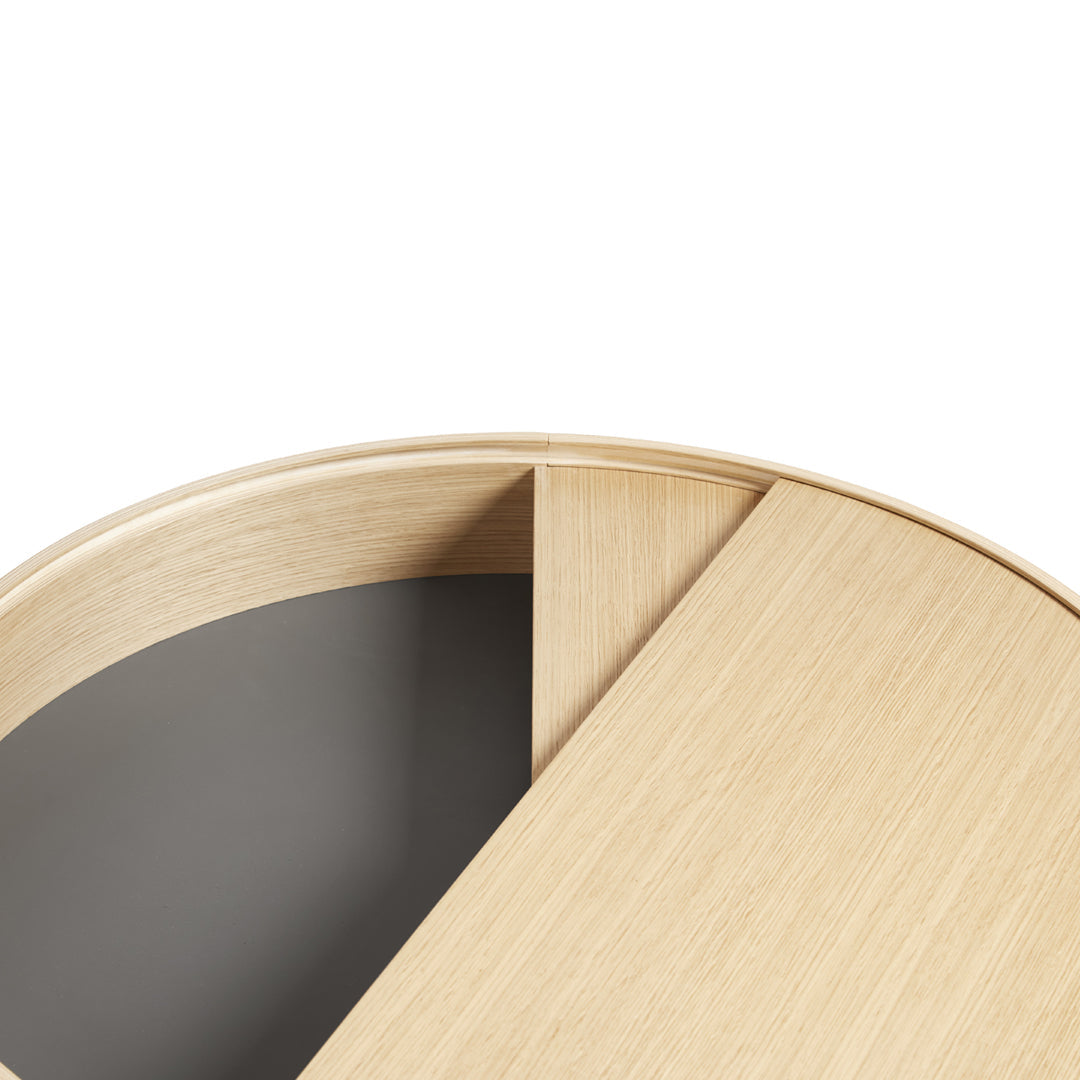 Modern Arc Coffee Table - Sleek Mid-Century Design for Living Room, Lounge & Office - Perfect for Small Spaces & Home Decor