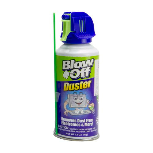 Promaster Blow Off Duster - 3.5oz Air Compressor Cleaning Tool for Electronics, Keyboards, Cameras & Sensitive Equipment - Perfect for Home, Office & Workshop Use