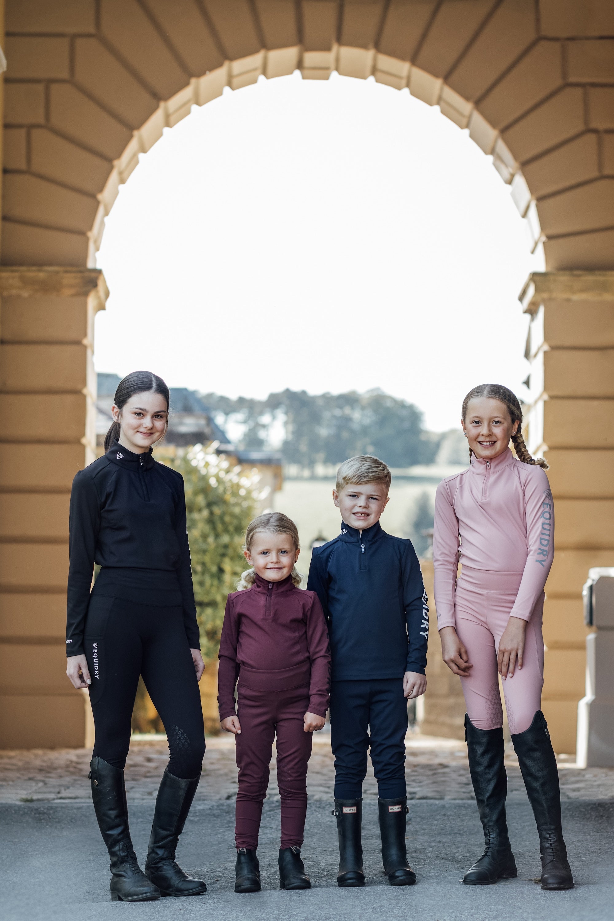 Kids' Waterproof Thermal Base Layer - Black & White | Cold Weather Underwear for Outdoor Activities, Skiing & Snowboarding