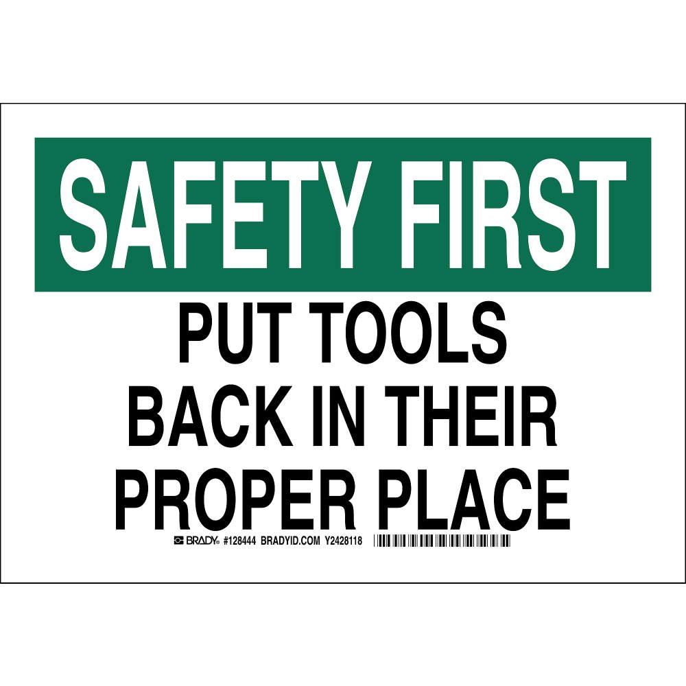 Brady 128447 Machine & Operational Safety Signs - Pack of 12 | Durable Industrial Warning Labels for Equipment, Machinery & Workplace Safety