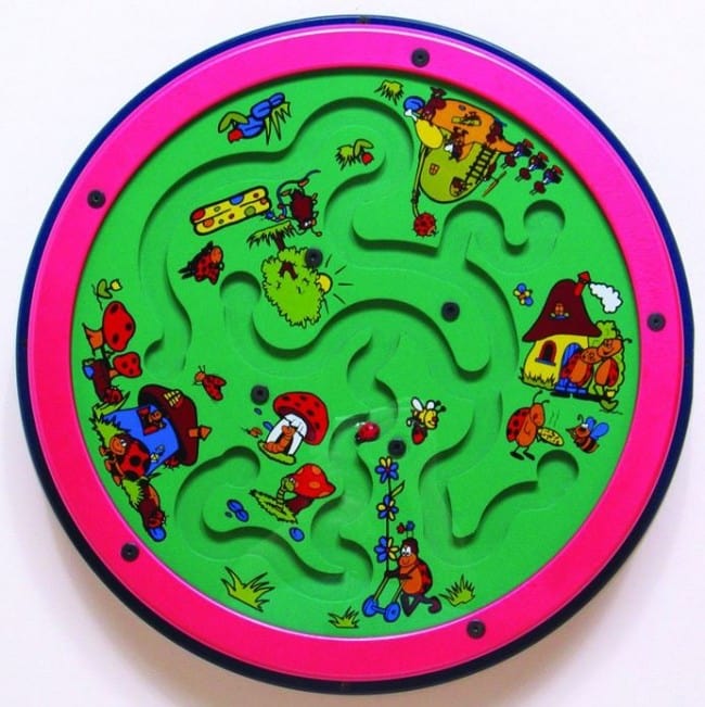 Lady Bug Lane Wall Game for Kids - Fun Interactive Indoor/Outdoor Activity - Perfect for Family Game Nights, Birthday Parties, and Backyard Play