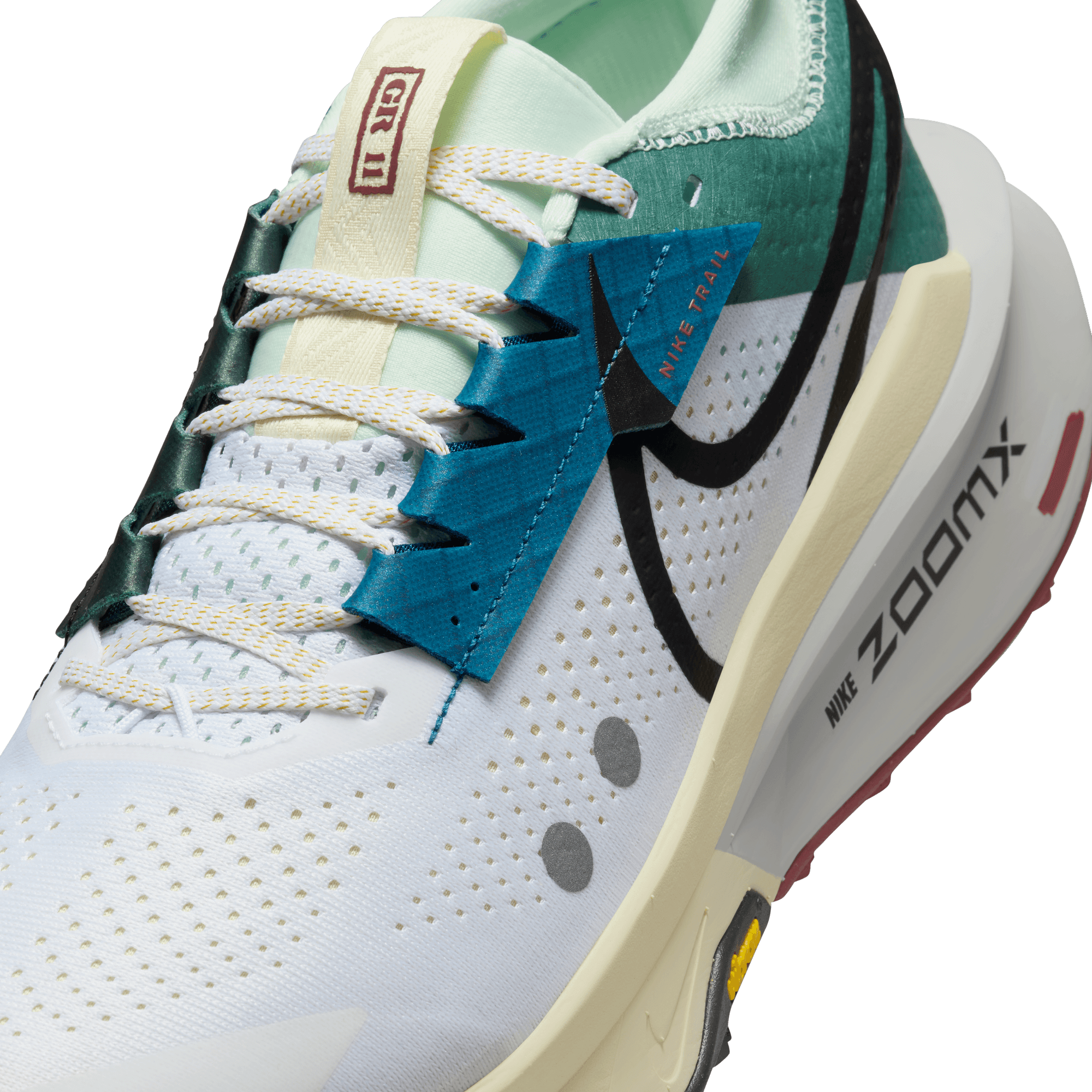 **Men's Zegama Trail 2 Running Shoes - White/Black Bicoastal Court Blue - Lightweight & Durable for Trail Running, Hiking & Outdoor Adventures**
