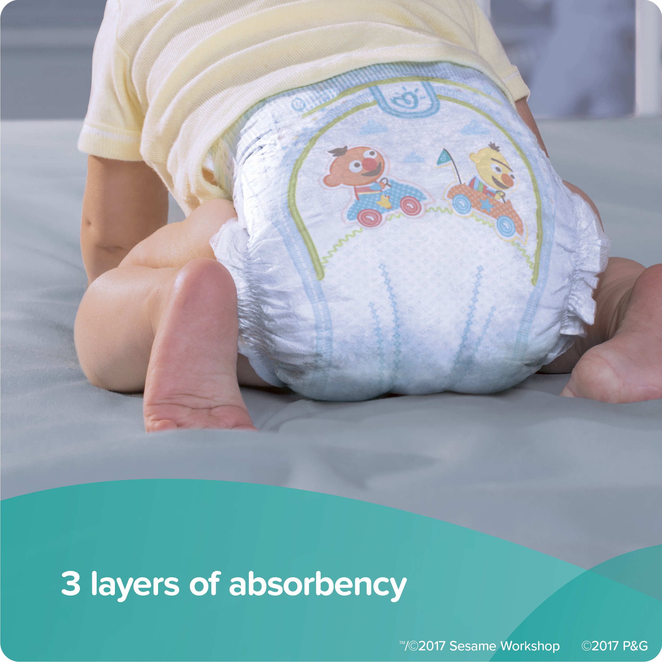 Pampers Baby Dry Disposable Diapers Size 4 - 186 Count (1 Month Supply) & Complete Clean Scented Baby Wipes - 1152 Count | Ultra Absorbent for Overnight Protection | Gentle on Baby Skin | Perfect for Daycare, Travel & Home Use