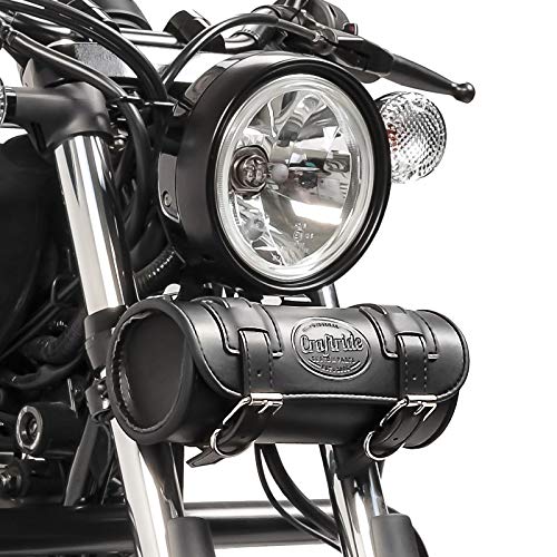 Elgin Tool Roll Bag for Kawasaki VN1500 Mean Streak - Heavy Duty Motorcycle Organizer with Multiple Pockets - Perfect for Road Trips & Motorcycle Maintenance