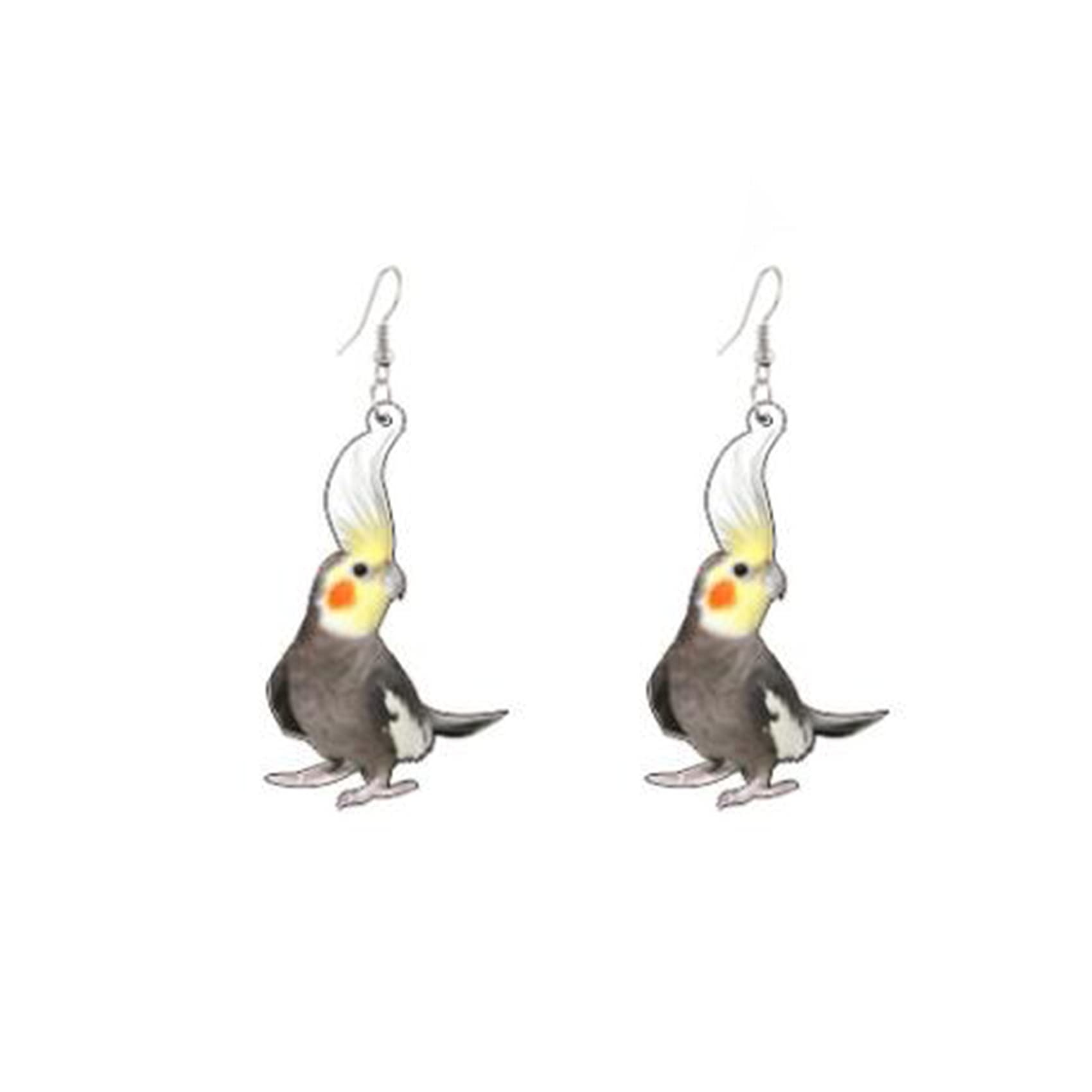 CHUXI Acrylic Hummingbird Drop Dangle Earrings for Women Girls - Cute Animal Jewelry Gift Set - Perfect for Parties, Gifts & Fashion Accessories