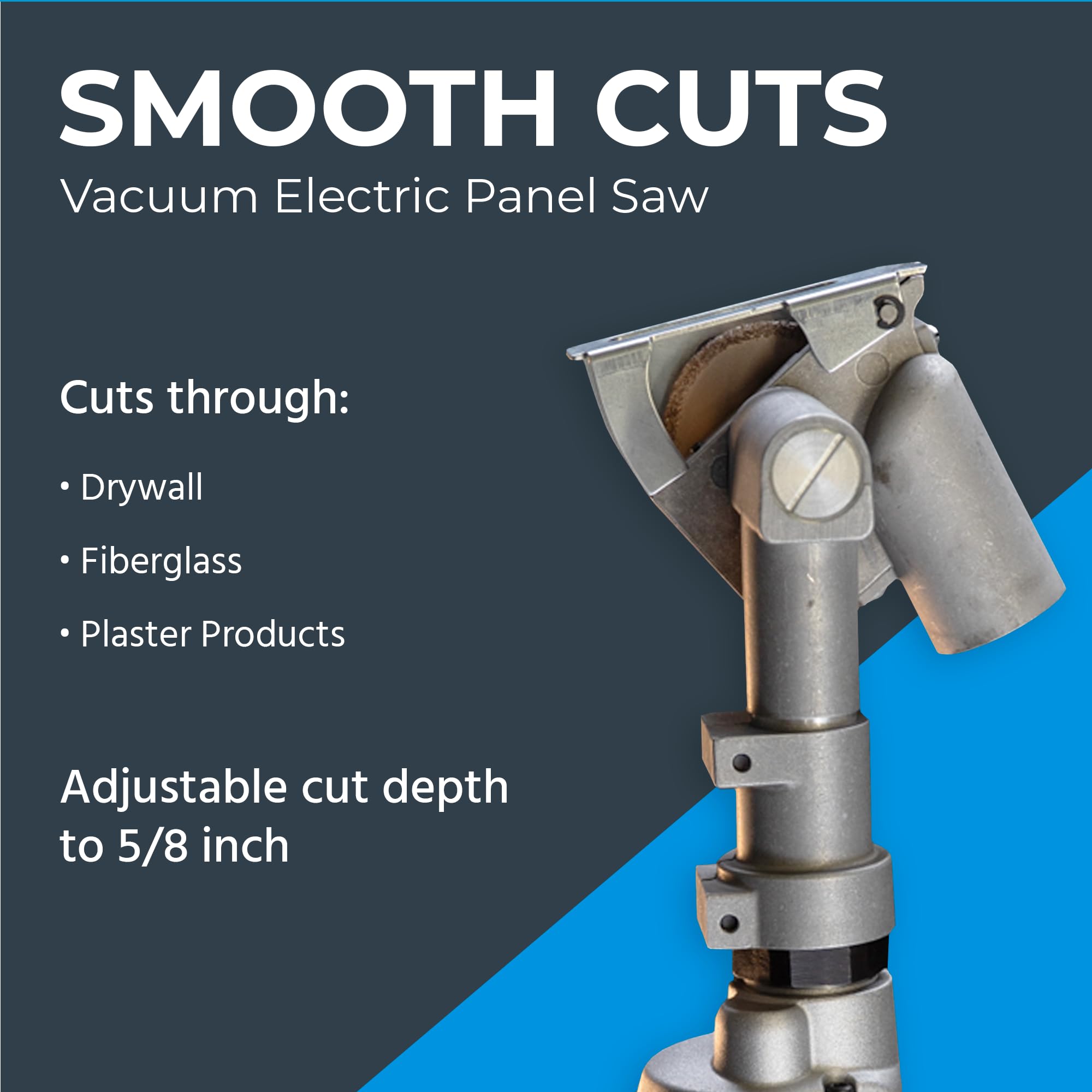 Kett KSV-432 2500 RPM Vacuum Saw - 5/8