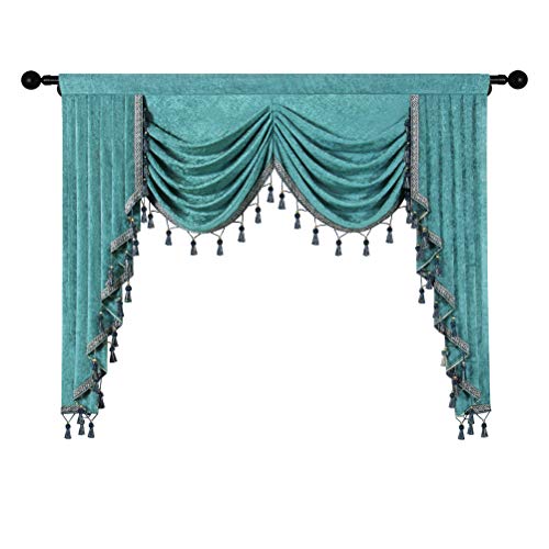 Valance,turquoise