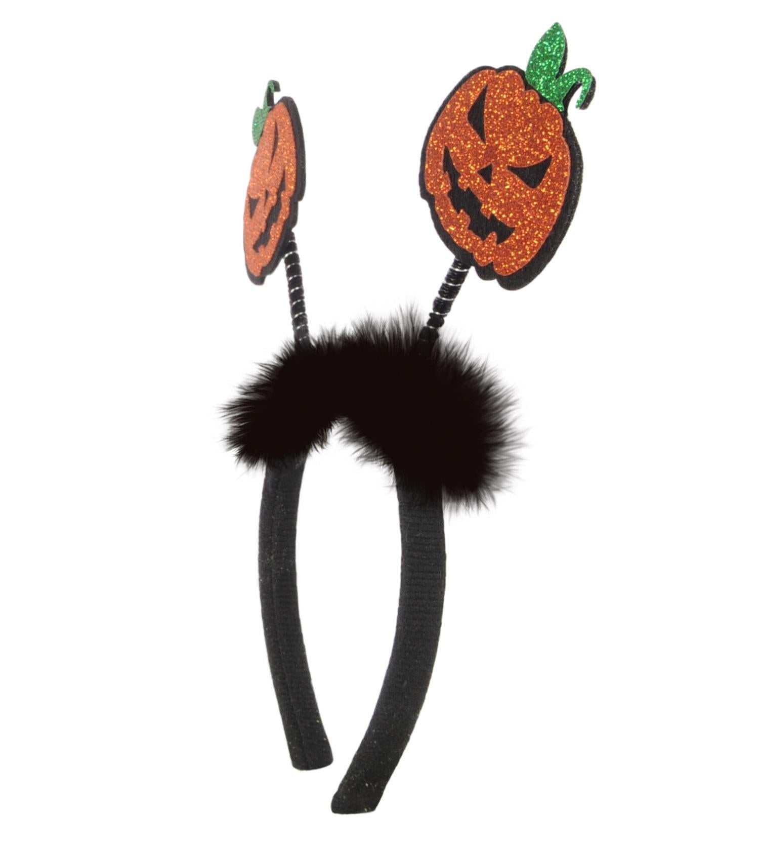 12 Pack Beistle Halloween Glittered Jack O' Lantern Boppers - Party Decorations for Halloween, Trick or Treat, Costume Parties & Home Decor