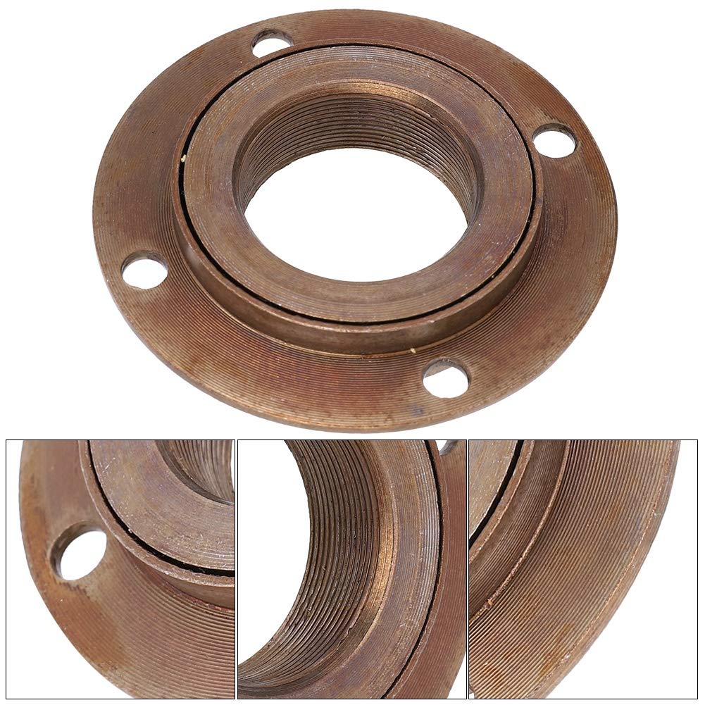 Electric Scooter Wheel - Metal 4-Hole Toothless Flywheel Replacement Wheel for Electric Scooters | Durable Scooter Accessory for Commuting & Outdoor Riding